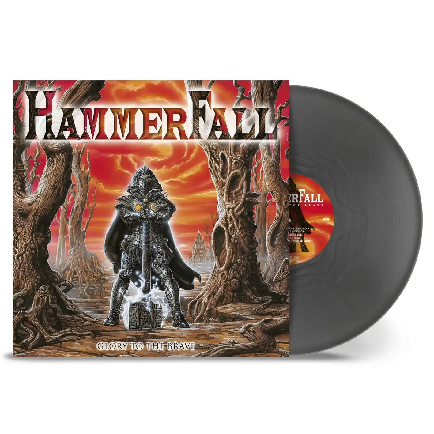 HAMMERFALL · Glory To The Brave | SILVER LP (Power Metal Vinyl)