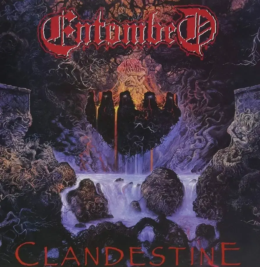 ENTOMBED - Clandestine (FDR) · BLACK LP · Bild 1 ENTOMBED - Clandestine (FDR) · BLACK LP (Death Metal Vinyl) · Bild 1