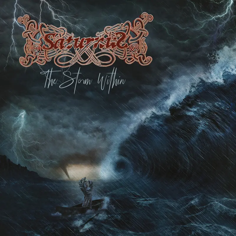 SATURNUS - The Storm Within · TRANSPARENT BLUE 2LP (Doom Metal/Death Metal Vinyl) · Bild 1