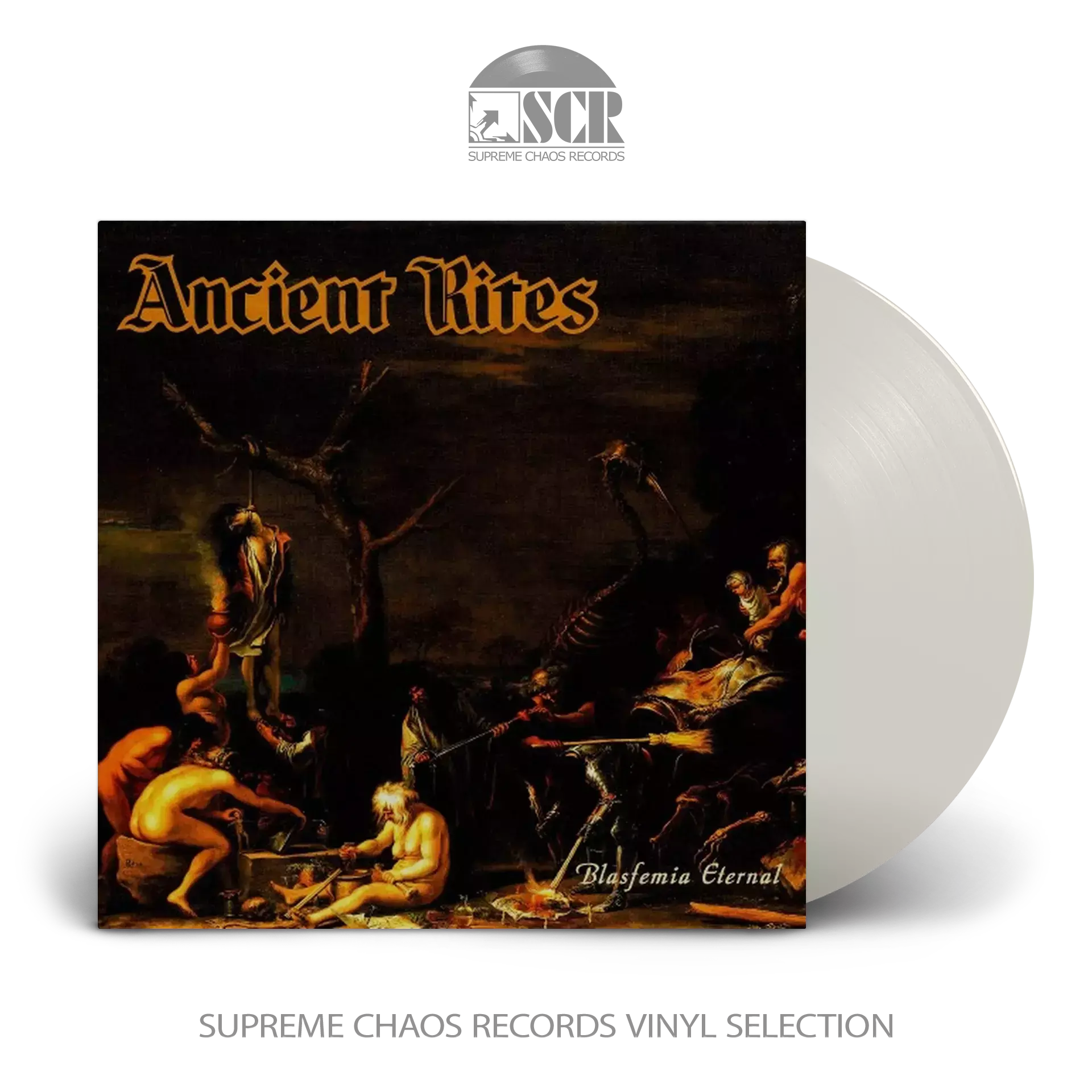 ANCIENT RITES · Blasfemia Eternal | CLEAR LP (Black Metal Vinyl)