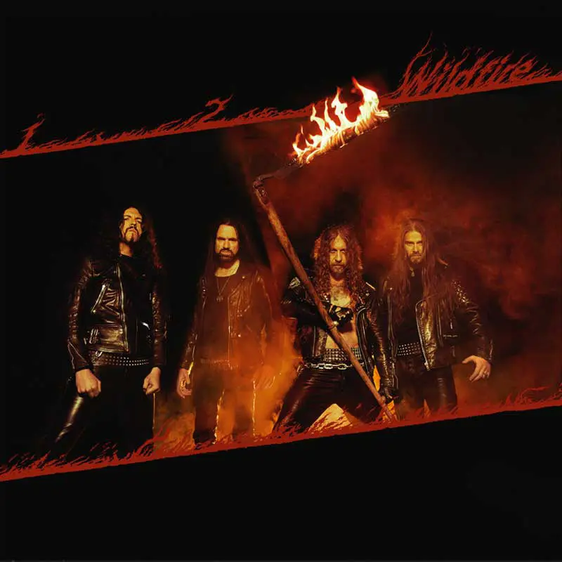 DESTRÖYER 666 - Wildfire (Pop-Up) · CLEAR LP (Black Metal Vinyl) · Bild 4