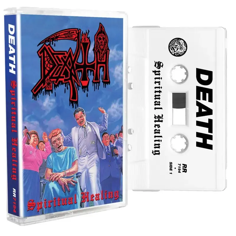 DEATH - Spiritual Healing · WHITE TAPE (Death Metal Tapes)