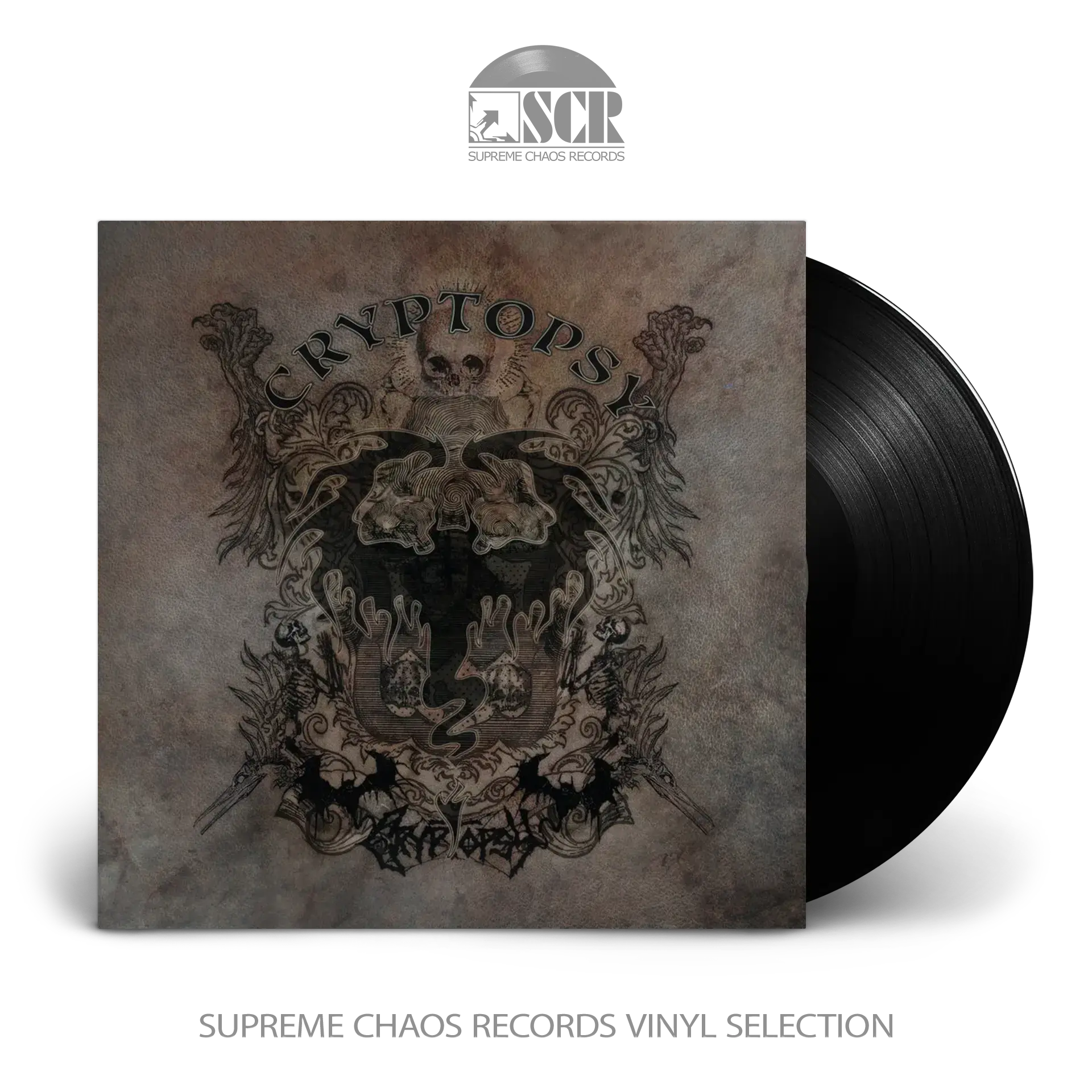 CRYPTOPSY - Cryptopsy · BLACK LP CRYPTOPSY - Cryptopsy · BLACK LP (Technical Death Metal Vinyl)