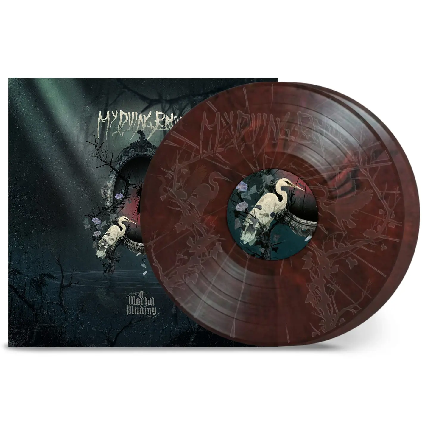 MY DYING BRIDE - A Mortal Binding · TRANSPARENT RED/BLACK SMOKE MARBLED 2LP MY DYING BRIDE - A Mortal Binding · TRANSPARENT RED/BLACK SMOKE MARBLED 2LP (Doom Metal Vinyl)