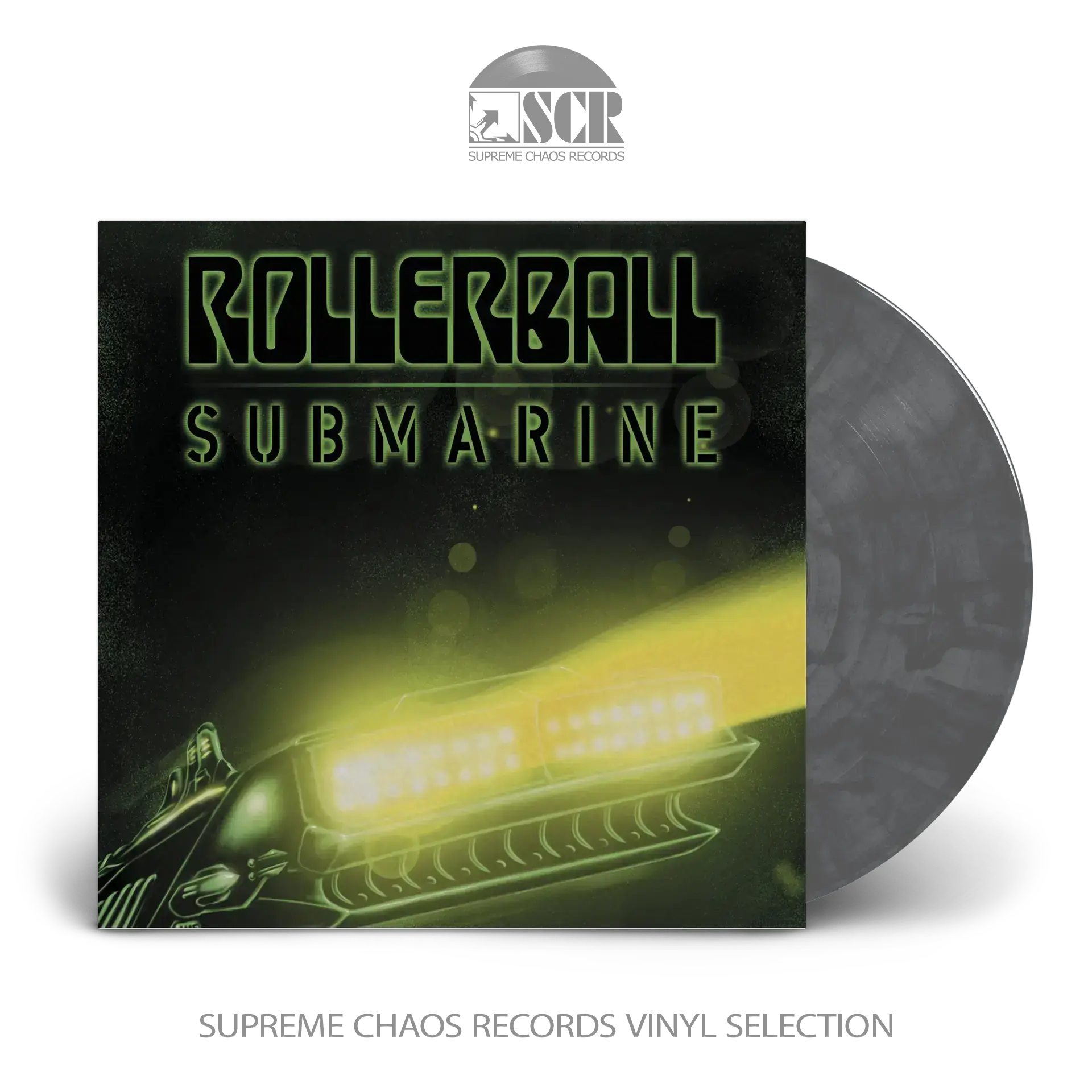 ROLLERBALL · Submarine: Beneath The Desert Floor Chapter 9 | GRAPHITE MARBLED LP ROLLERBALL · Submarine: Beneath The Desert Floor Chapter 9 | GRAPHITE MARBLED LP (Stoner Rock Vinyl)
