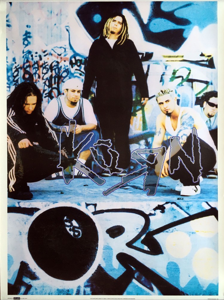 KORN · Band Blue | 8418 POSTER KORN · Band Blue | 8418 POSTER (Metalcore Others)