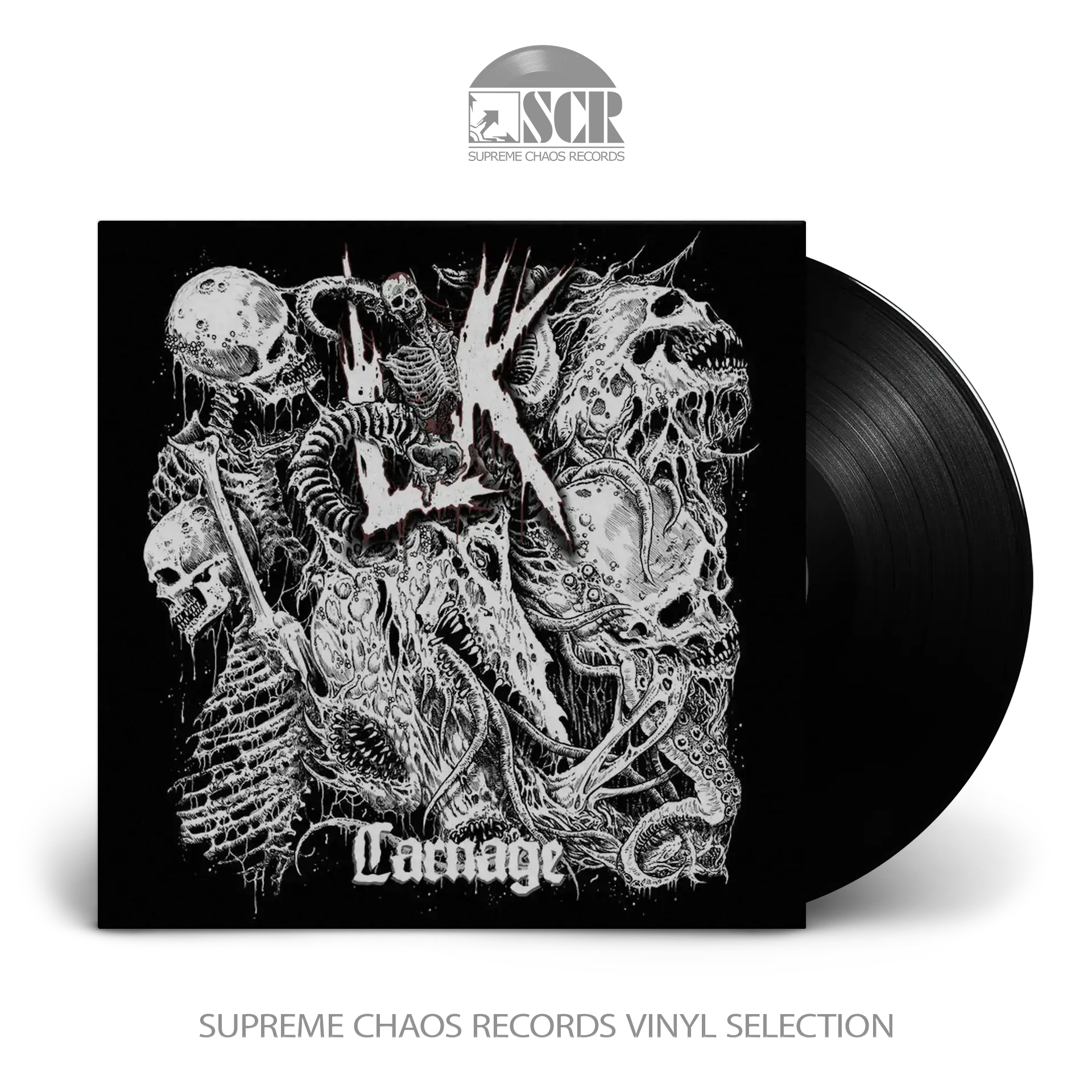 LIK · Carnage | BLACK LP (Death Metal Vinyl)