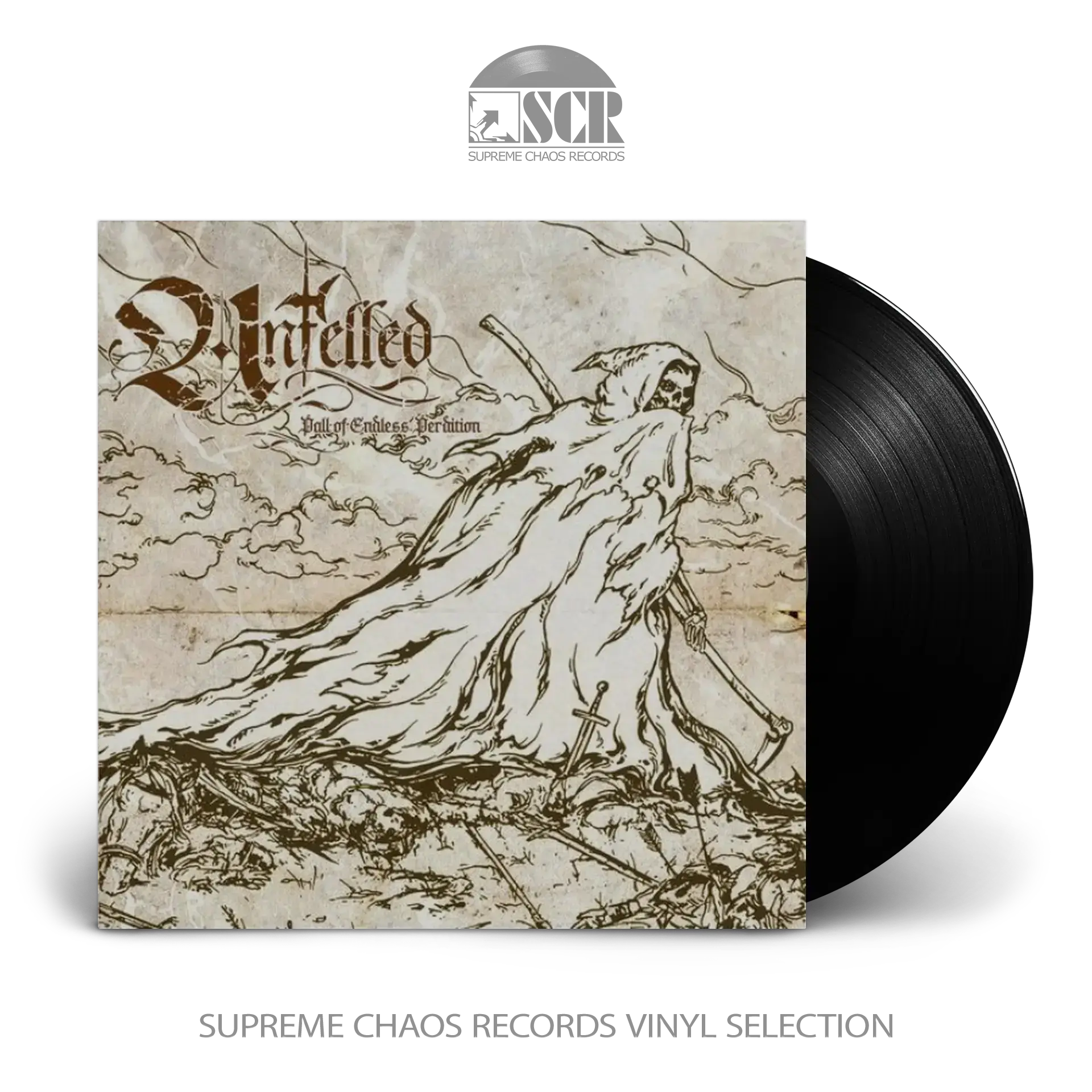 UNFELLED · Pall of Endless Perdition | BLACK LP (Black Metal Vinyl)
