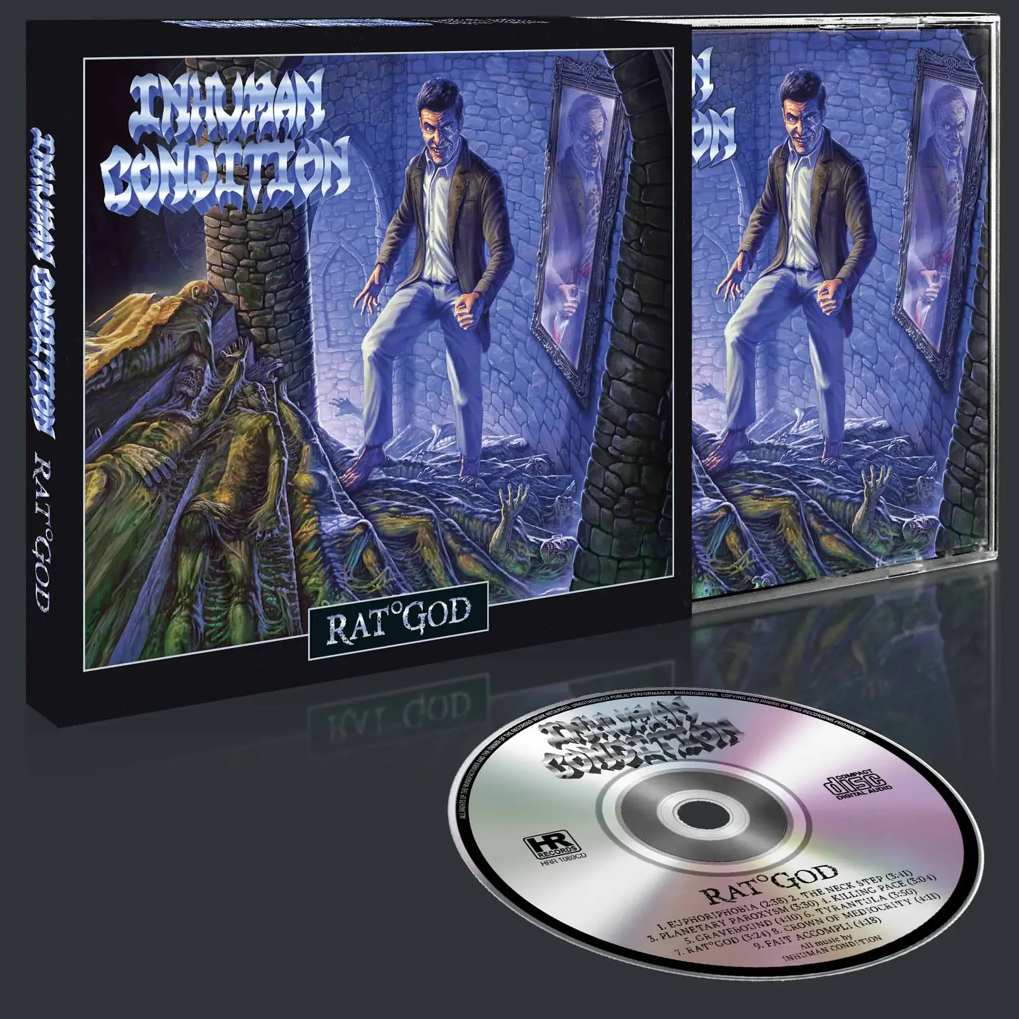 INHUMAN CONDITION · Rat God | SLIPCASE CD (Death Metal/Thrash Metal CDs) · Bild 2