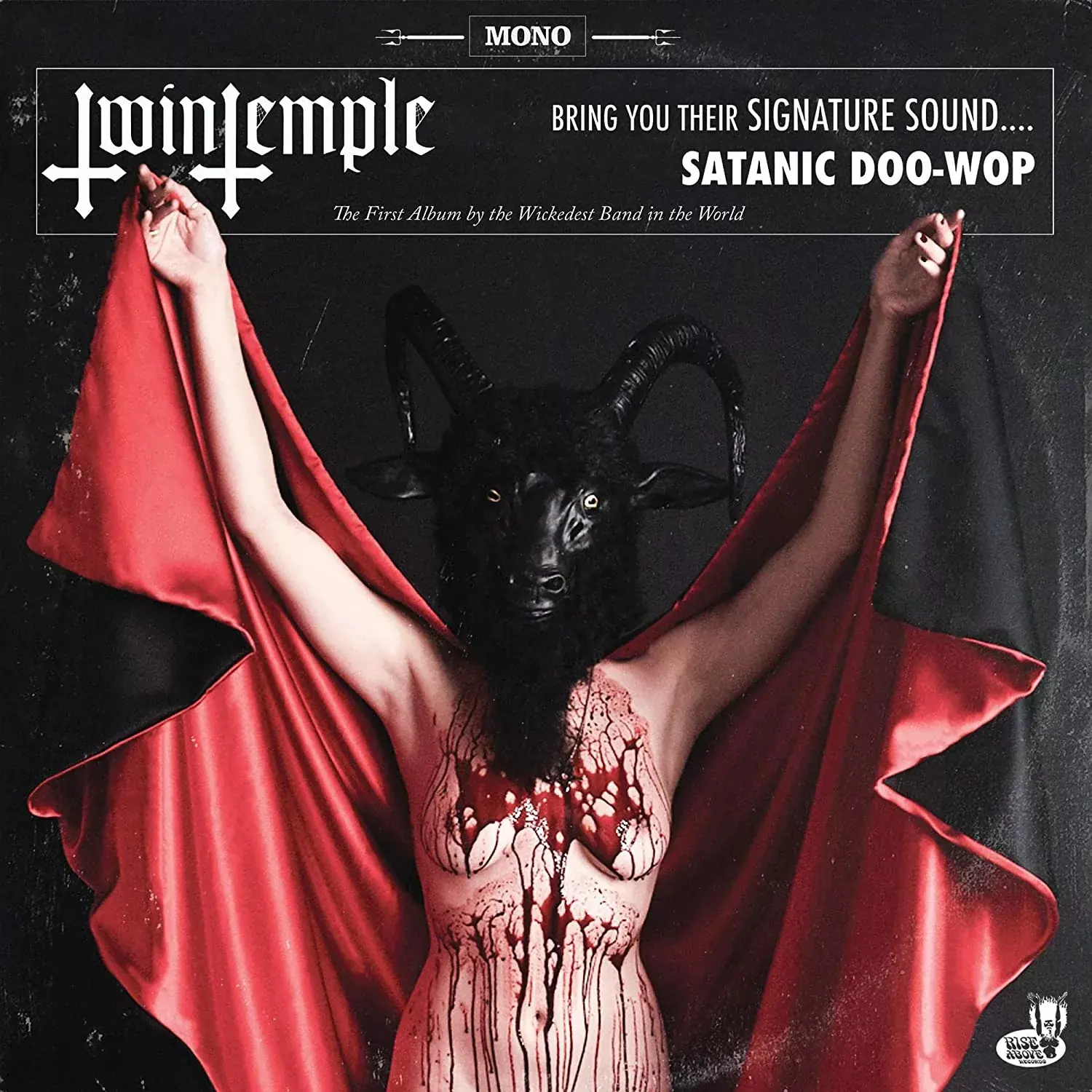 TWIN TEMPLE - Twin Temple (Bring You Their Signature Sound.... Satanic Doo-Wop) · BLACK LP · Bild 1 TWIN TEMPLE - Twin Temple (Bring You Their Signature Sound.... Satanic Doo-Wop) · BLACK LP (Hard Rock Vinyl) · Bild 1