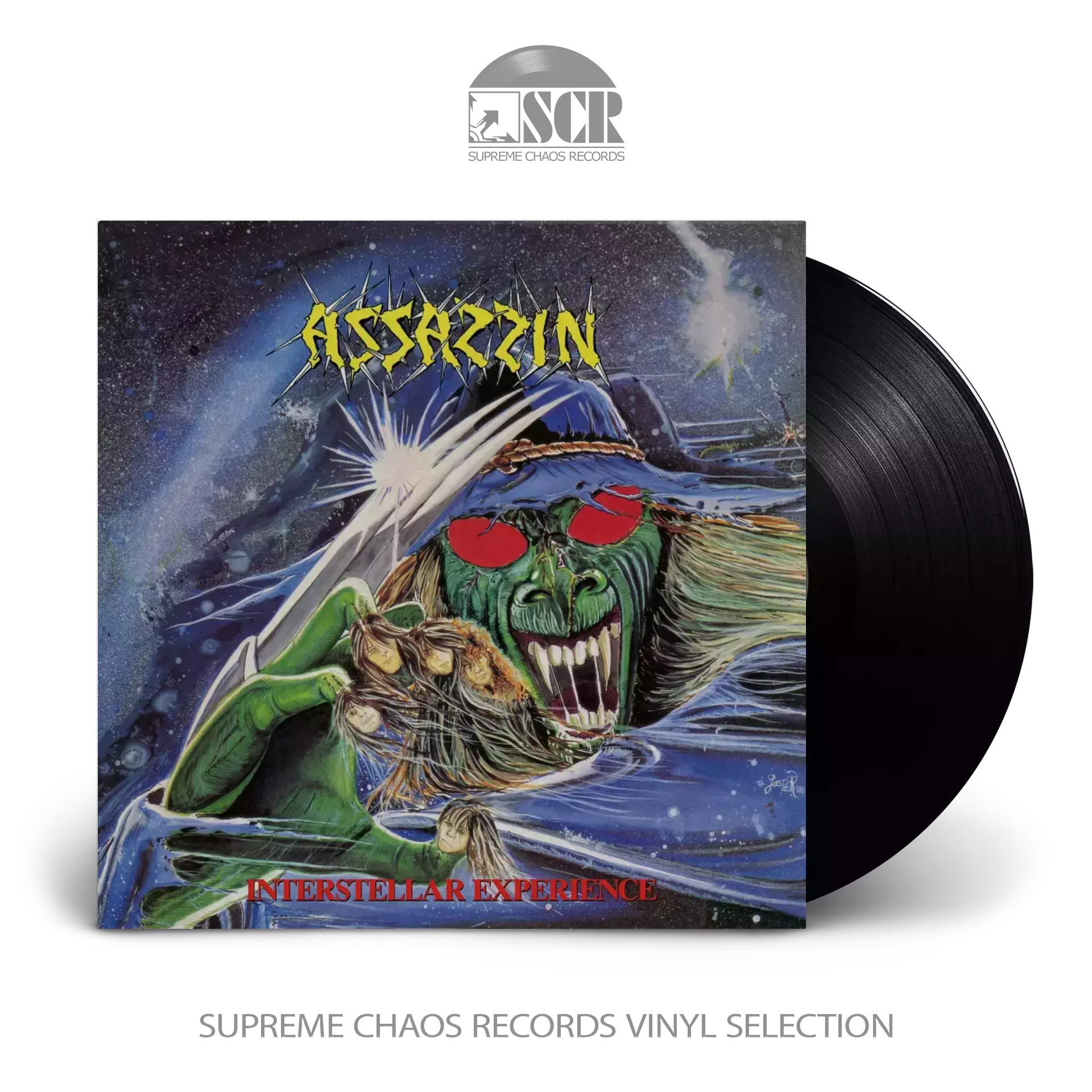 ASSASSIN - Interstellar Experience · BLACK LP ASSASSIN - Interstellar Experience · BLACK LP (Thrash Metal Vinyl)