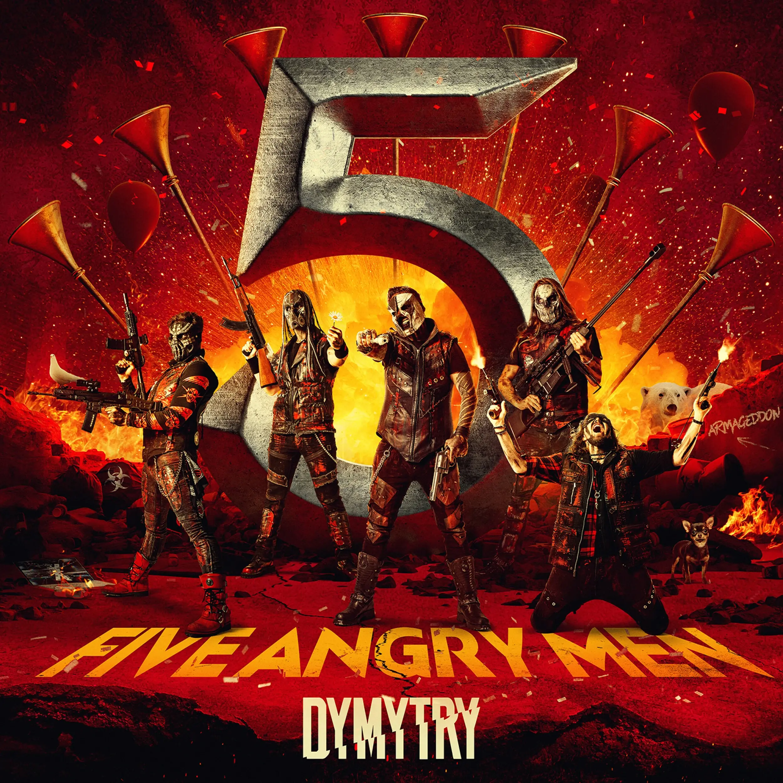 DYMYTRY - Five Angry Men · DIGIPAK CD (New Metal CDs)