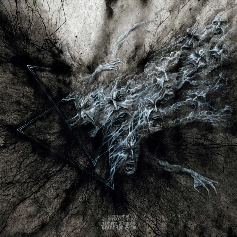HORNS OF DOMINATION · Where Voices Leave No Echo | BLACK LP (Black Metal/Death Metal Vinyl) · Bild 1