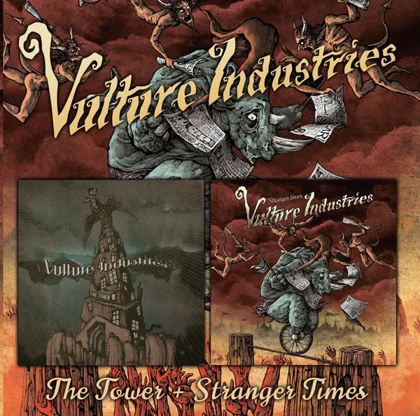 VULTURE INDUSTRIES - THE TOWER + STRANGER TIMES · DCD VULTURE INDUSTRIES - THE TOWER + STRANGER TIMES · DCD (Extreme Symphonic Metal CDs)