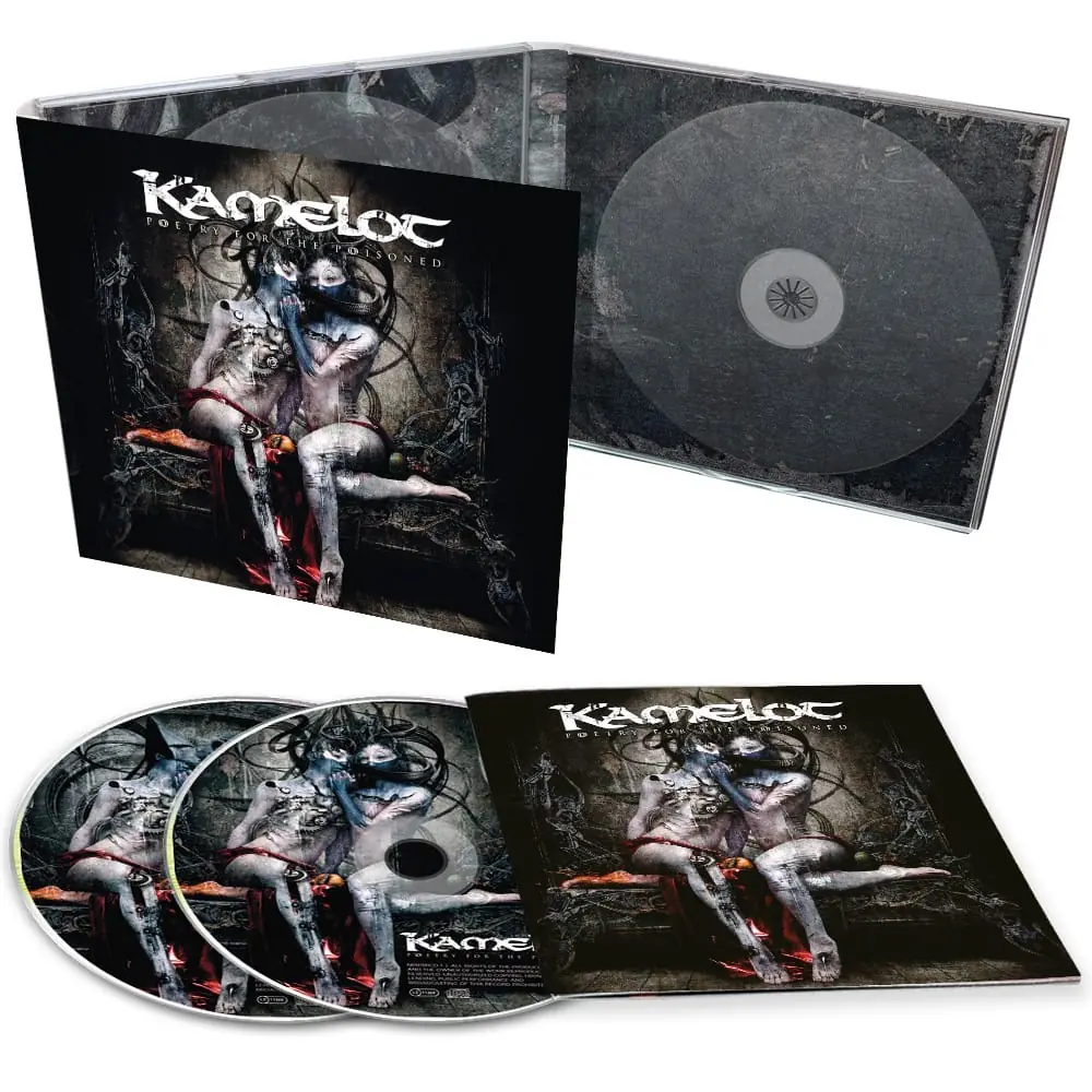KAMELOT · Poetry For The Poisoned | 2CD DIGIPAK KAMELOT · Poetry For The Poisoned | 2CD DIGIPAK (Symphonic Metal CDs)