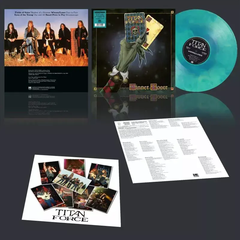 TITAN FORCE · Winner / Loser | GALAXY EFFECT LP (Power Metal Vinyl)