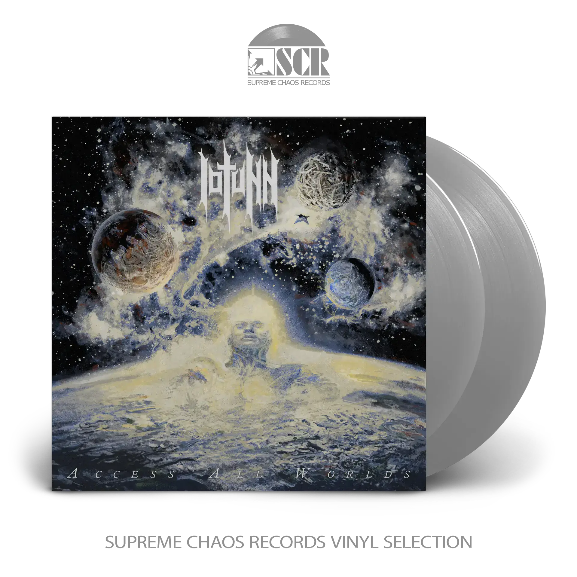 IOTUNN · Access All Worlds (2026 Tour Edition) | SILVER 2LP (Progressive Metal/Melodic Death Metal/Doom Metal Vinyl)