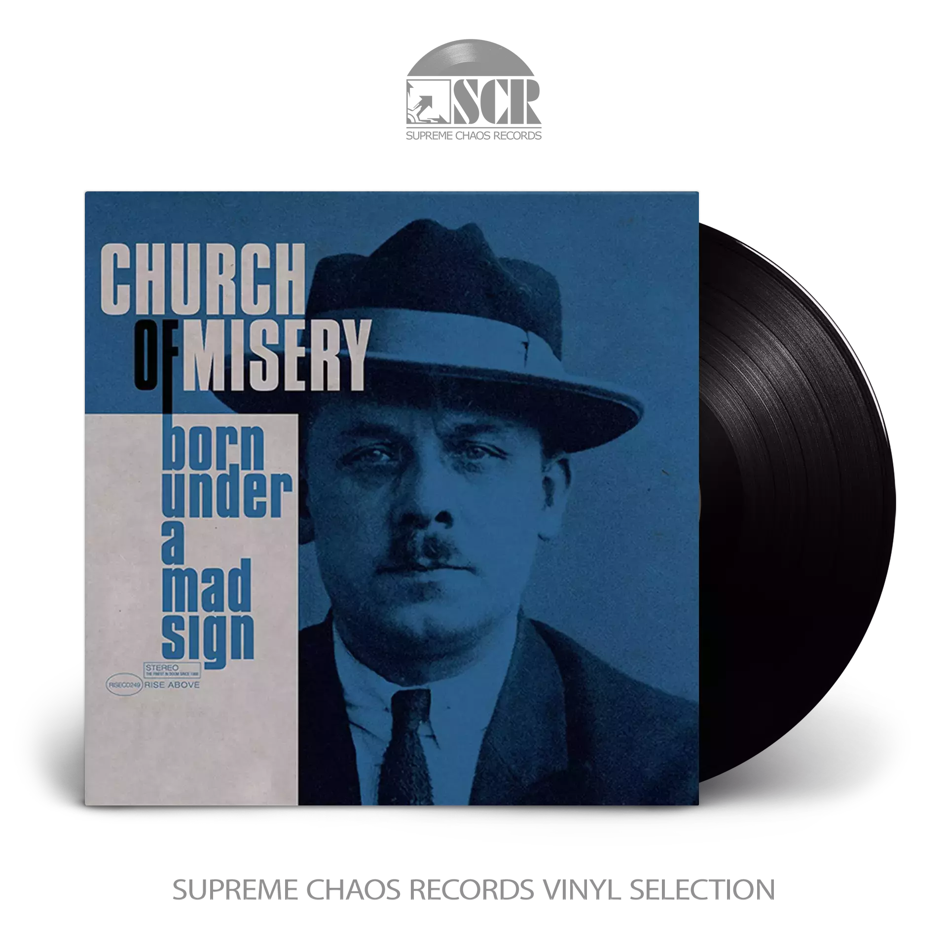 CHURCH OF MISERY · Born Under A Mad Sign | BLACK LP CHURCH OF MISERY · Born Under A Mad Sign | BLACK LP (Doom Metal Vinyl)