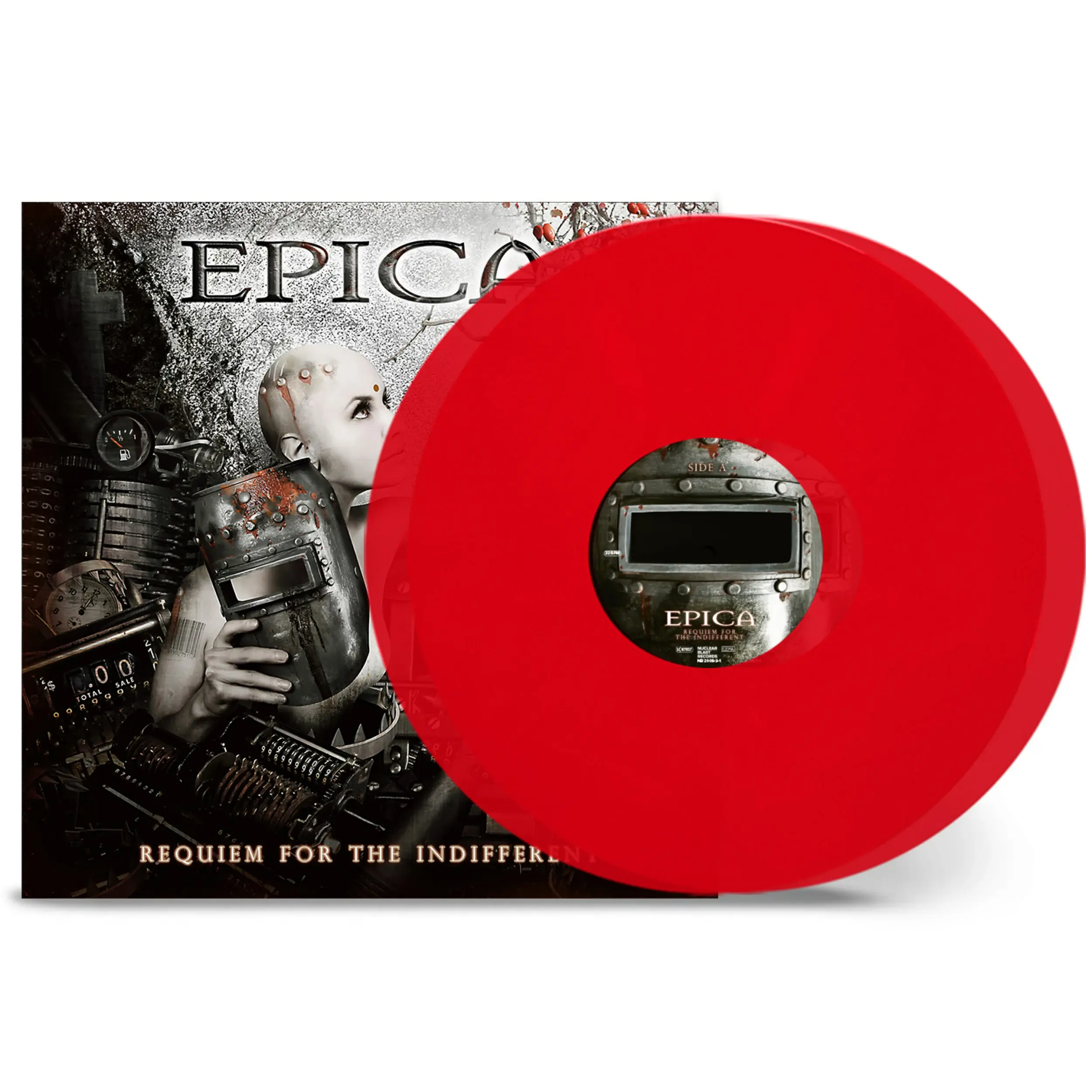 EPICA · Requiem For The Indifferent | TRANSPARENT RED DOUBLE VINYL EPICA · Requiem For The Indifferent | TRANSPARENT RED DOUBLE VINYL (Symphonic Metal Vinyl)