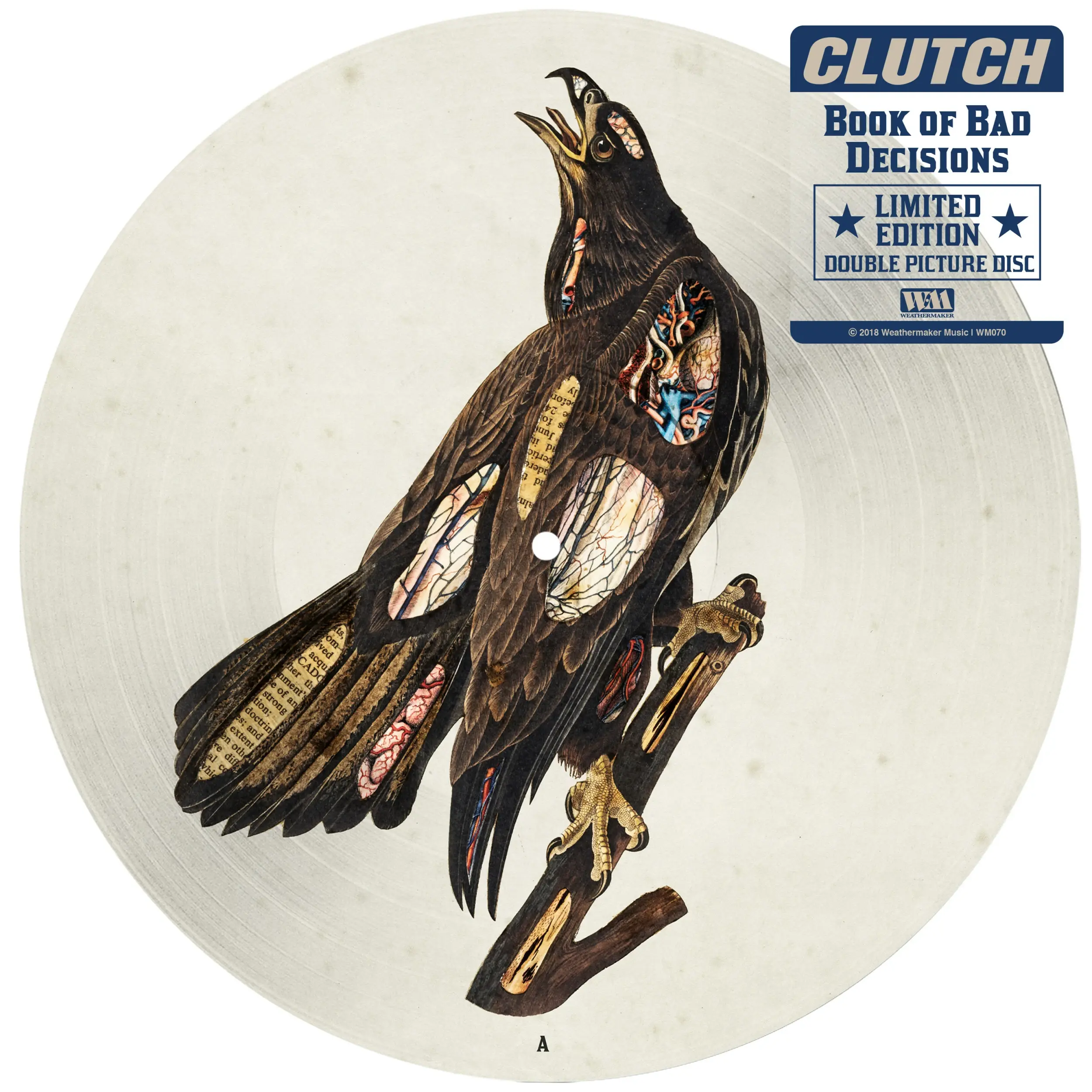 CLUTCH - Book Of Bad Decisions · PICTURE DLP CLUTCH - Book Of Bad Decisions · PICTURE DLP (Stoner Rock Vinyl)