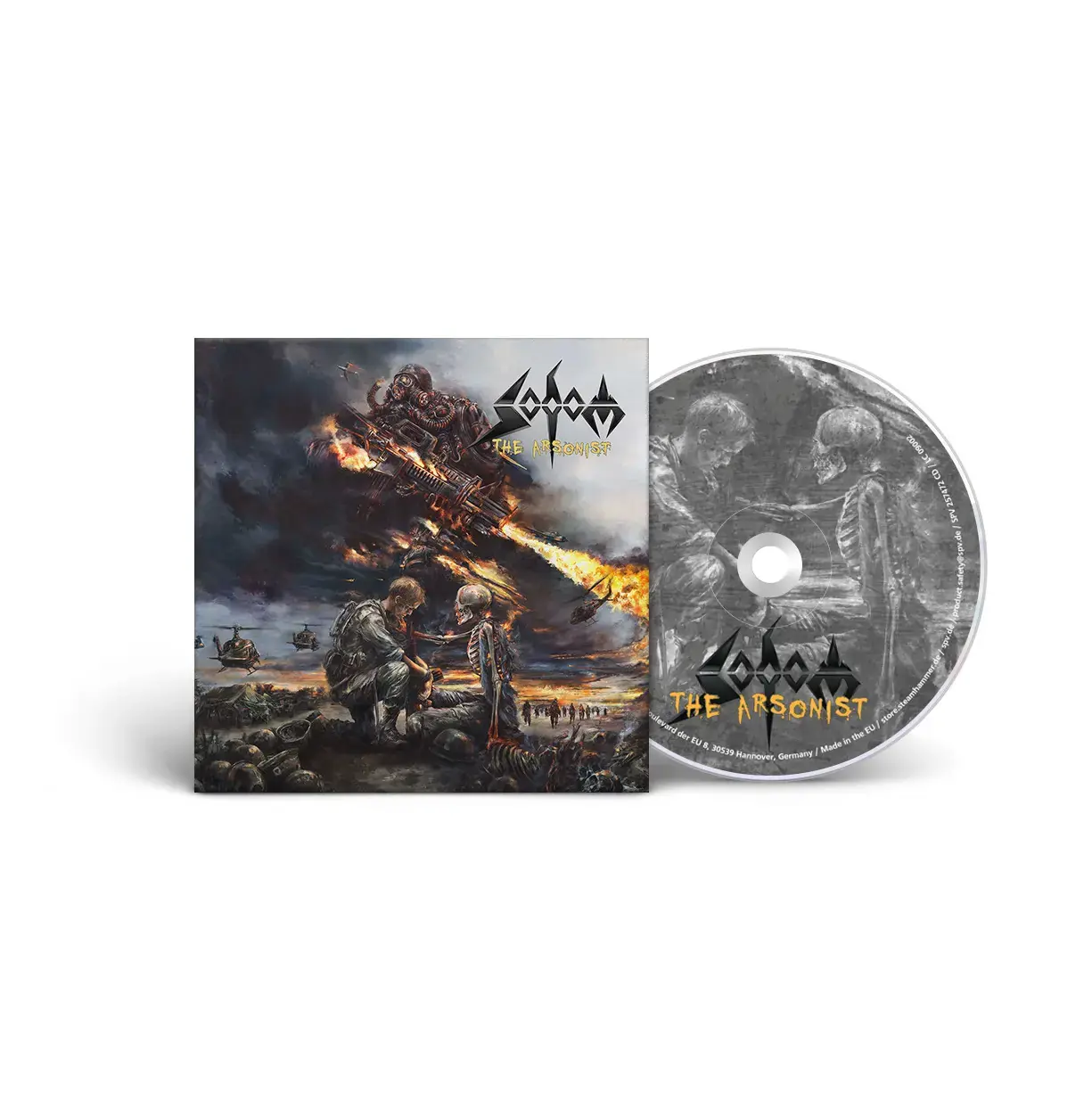SODOM - The Arsonist · DIGIPAK CD · Bild 1 SODOM - The Arsonist · DIGIPAK CD (Thrash Metal CDs) · Bild 1