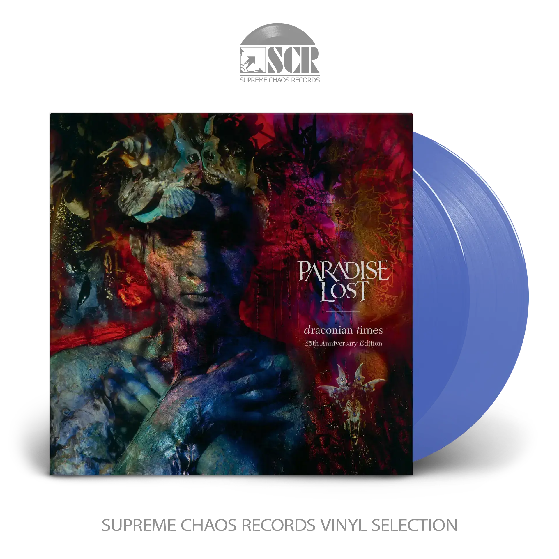 PARADISE LOST · Draconian Times (25th Anniversary Edition) | BLUE TRANSLUCENT 2LP PARADISE LOST · Draconian Times (25th Anniversary Edition) | BLUE TRANSLUCENT 2LP (Doom Metal/Gothic Metal Vinyl)