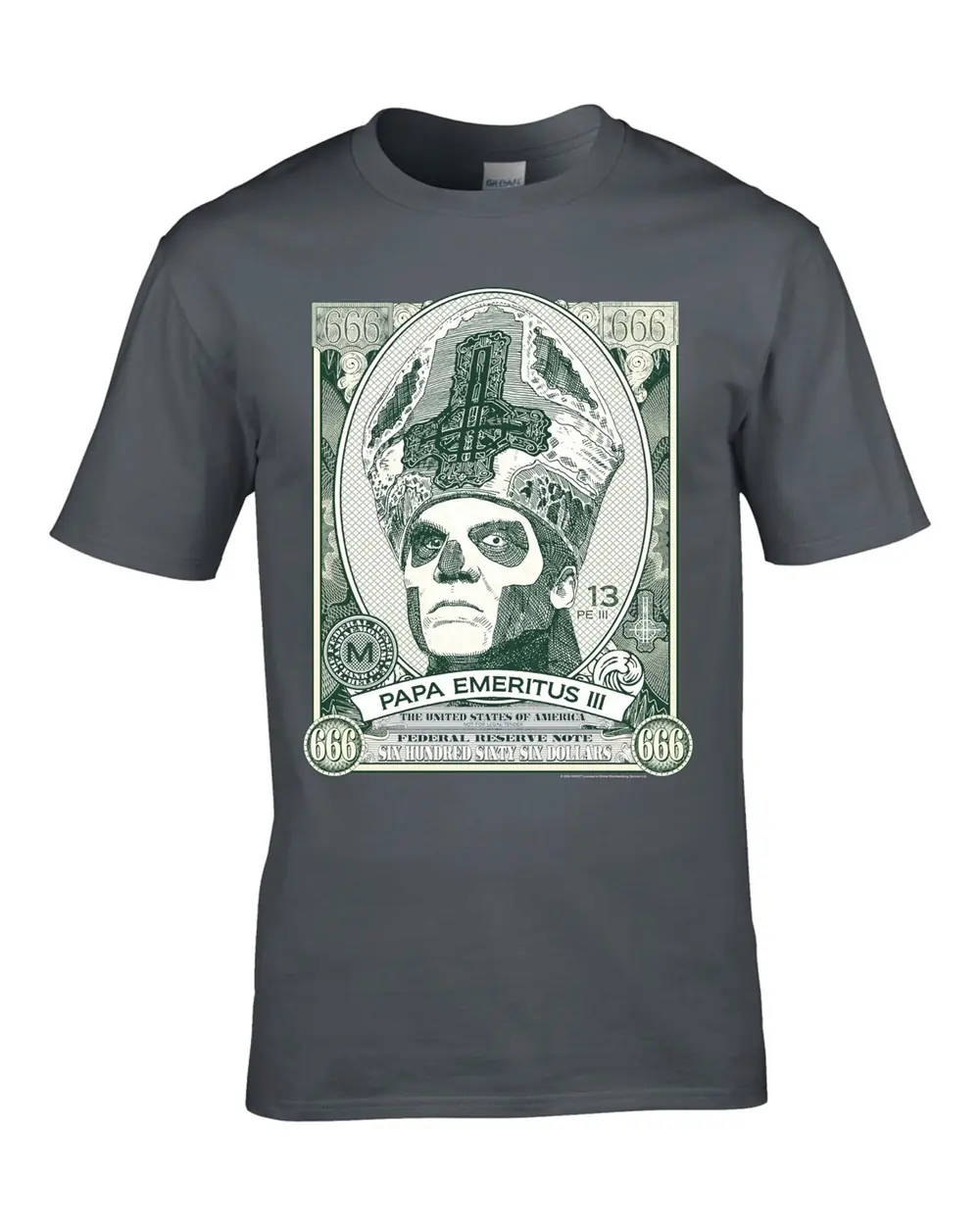 GHOST · Papa Emetirus III | T-SHIRT GHOST · Papa Emetirus III | T-SHIRT (Hardrock Clothes)