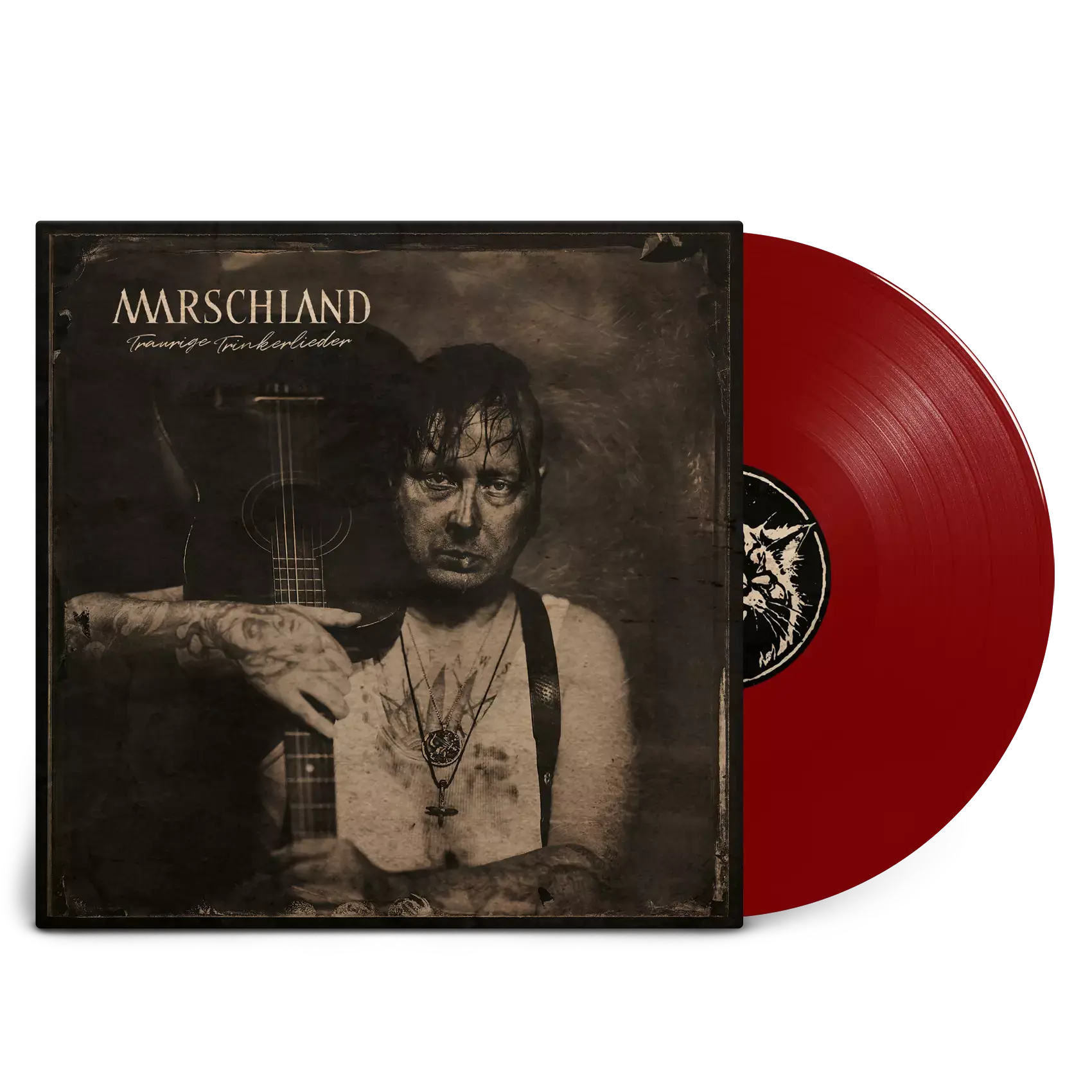MARSCHLAND · Traurige Trinkerlieder | RUSTY RED LP MARSCHLAND · Traurige Trinkerlieder | RUSTY RED LP (Dark Folk Vinyl)