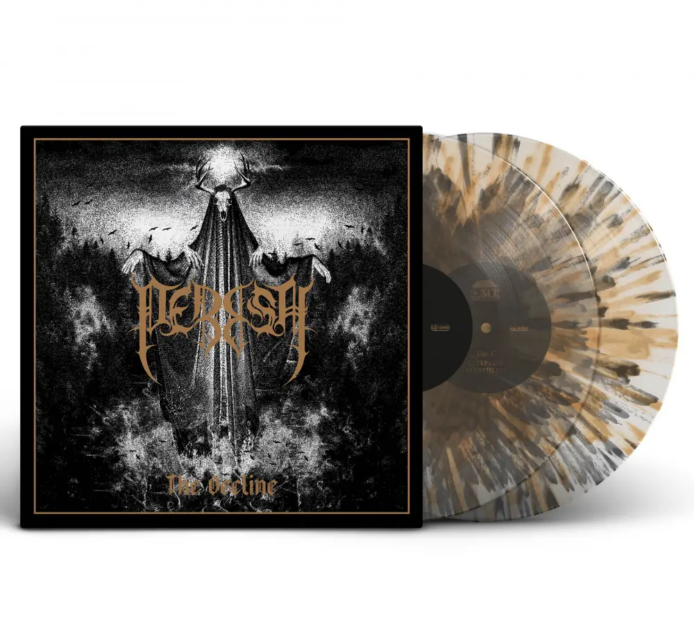 PERISH · The Decline | CLEAR/BLACK/GOLD 2LP PERISH · The Decline | CLEAR/BLACK/GOLD 2LP (Black Metal Vinyl)
