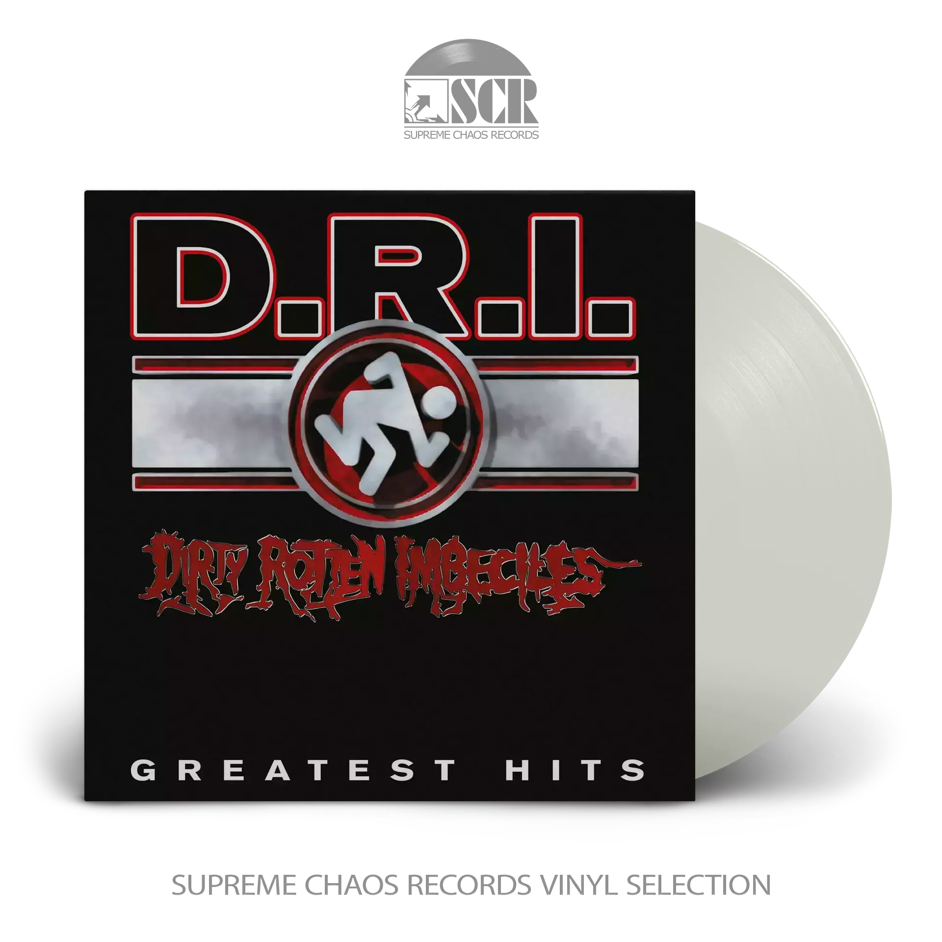 D.R.I. · Greatest Hits | CLEAR LP D.R.I. · Greatest Hits | CLEAR LP (Hardcore Vinyl)
