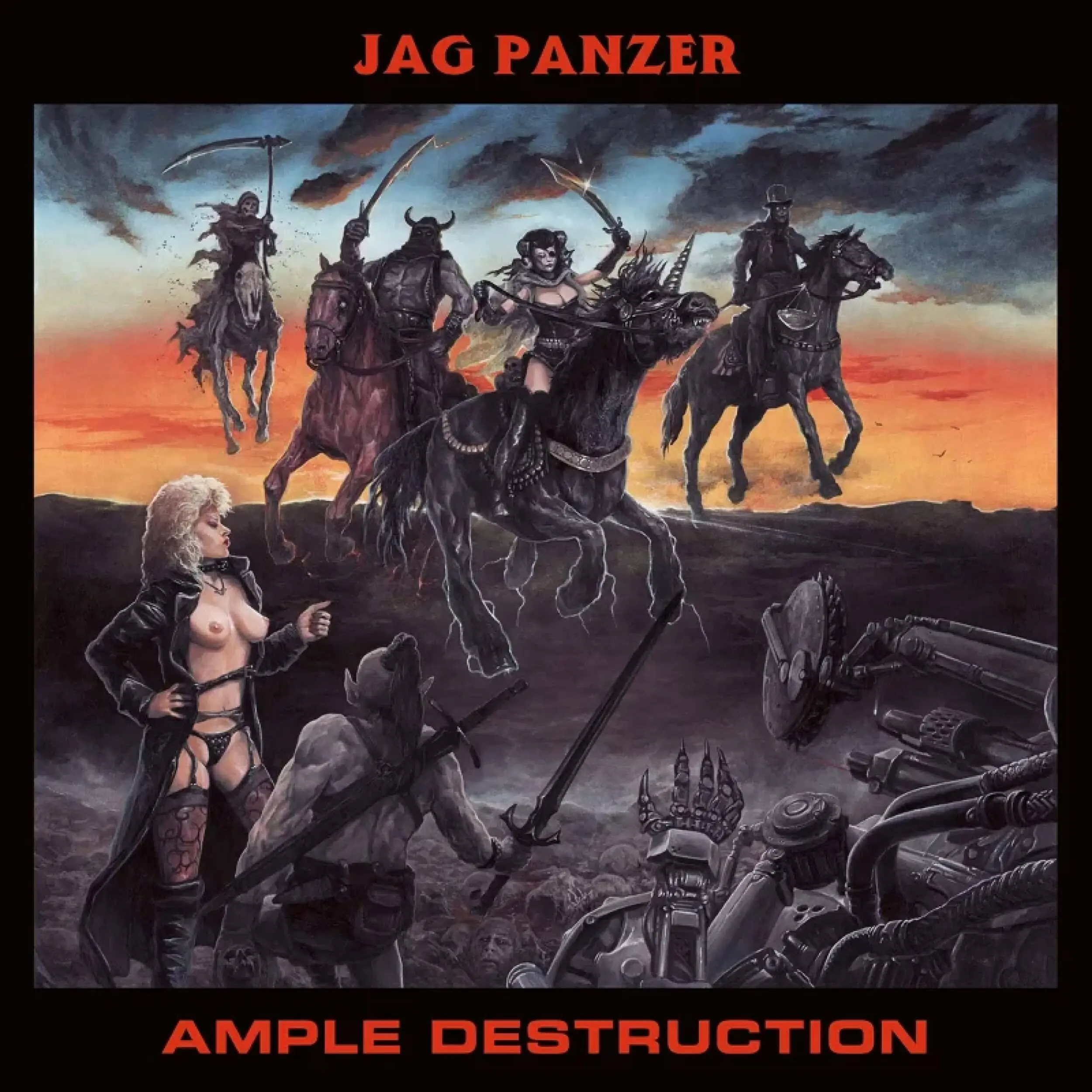 JAG PANZER - Ample Destruction · BLACK DLP (Heavy Metal Vinyl) · Bild 1