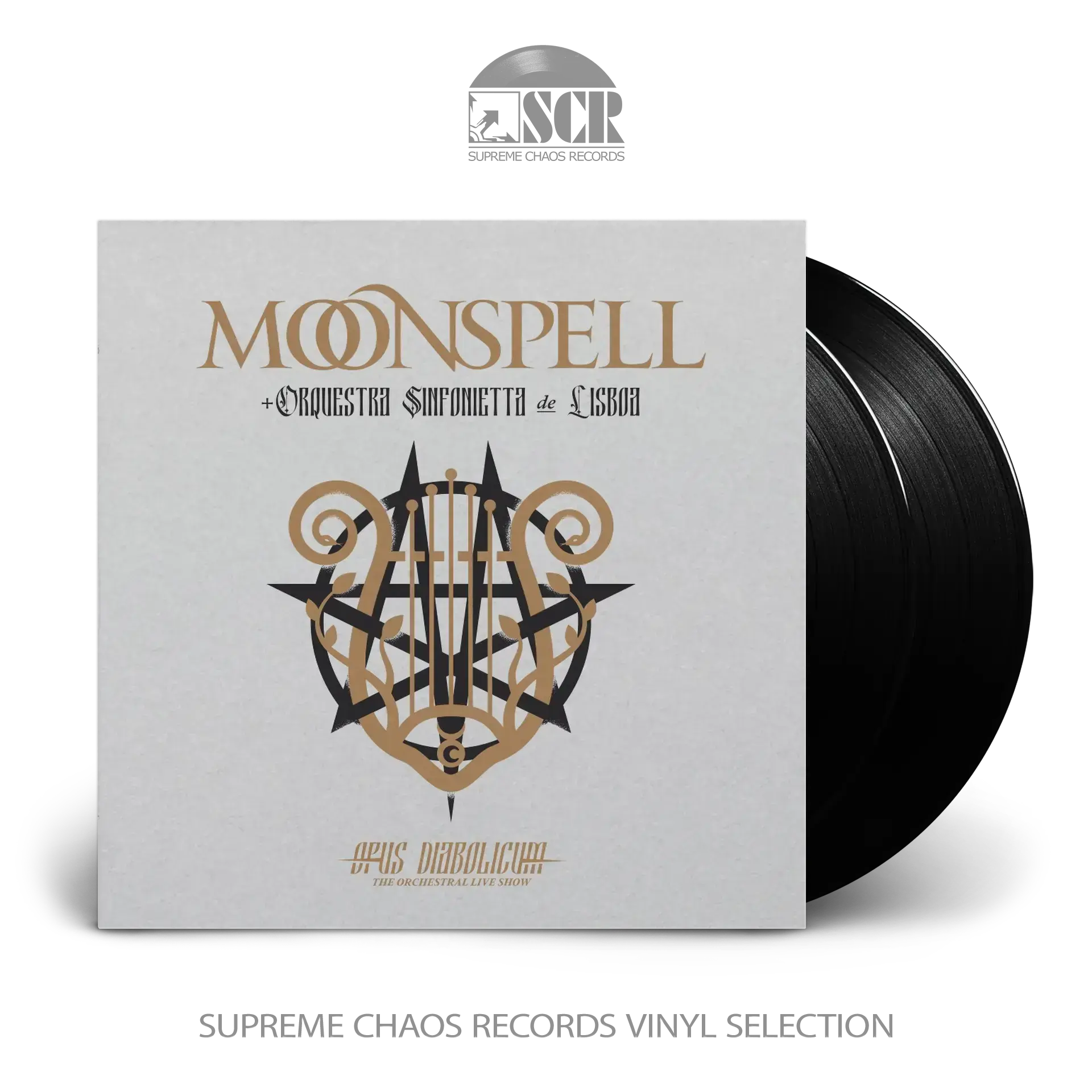 MOONSPELL - Opus Diabolicum - The Orchestral Live Show · BLACK 2LP MOONSPELL - Opus Diabolicum - The Orchestral Live Show · BLACK 2LP (Metal/Gothic Metal Vinyl)