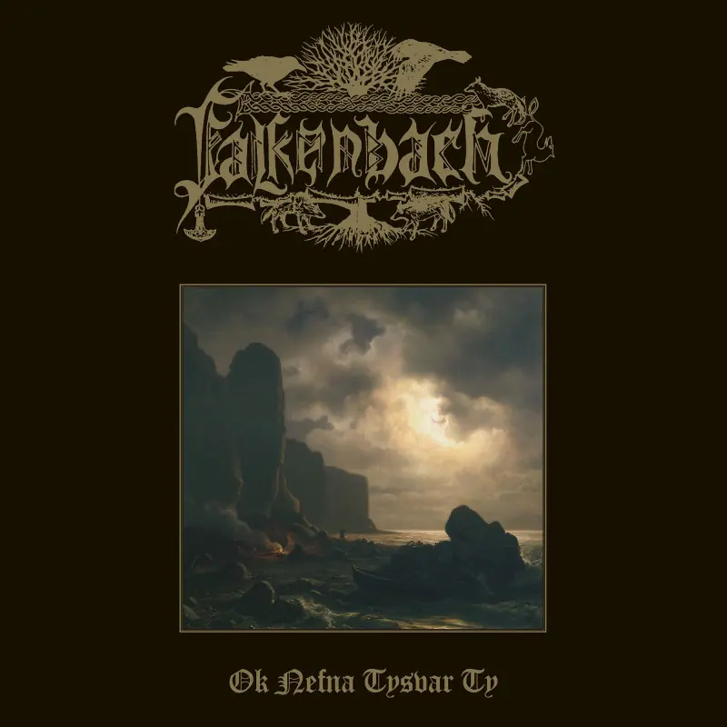 FALKENBACH - Ok nefna tysvar Ty · BLACK LP · Bild 1 FALKENBACH - Ok nefna tysvar Ty · BLACK LP (Black Metal/Folk Vinyl) · Bild 1