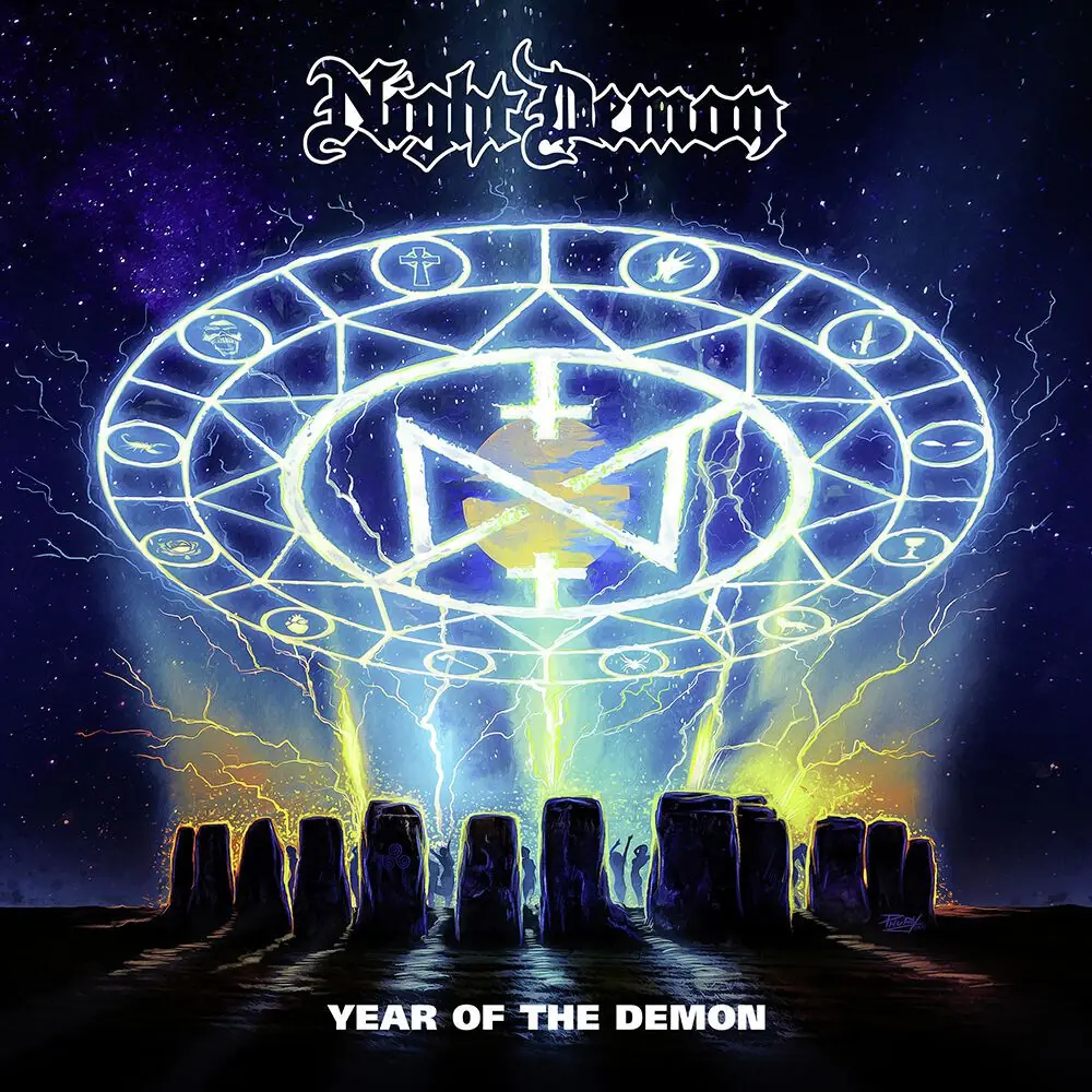 NIGHT DEMON · Year Of The Demon | BLACK LP (Heavy Metal Vinyl) · Bild 1