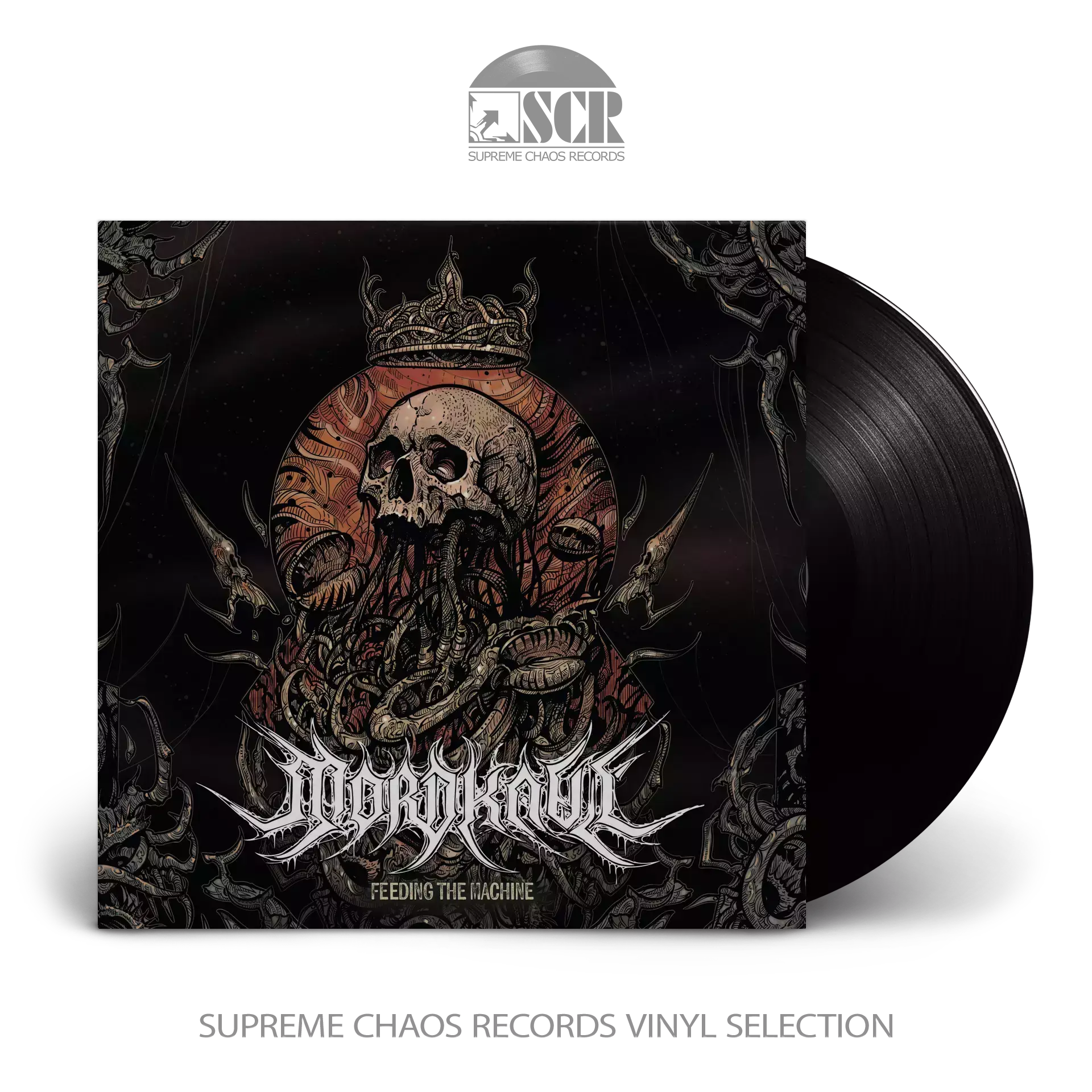 MORDKAUL · Feeding The Machine | BLACK LP MORDKAUL · Feeding The Machine | BLACK LP (Death Metal Vinyl)