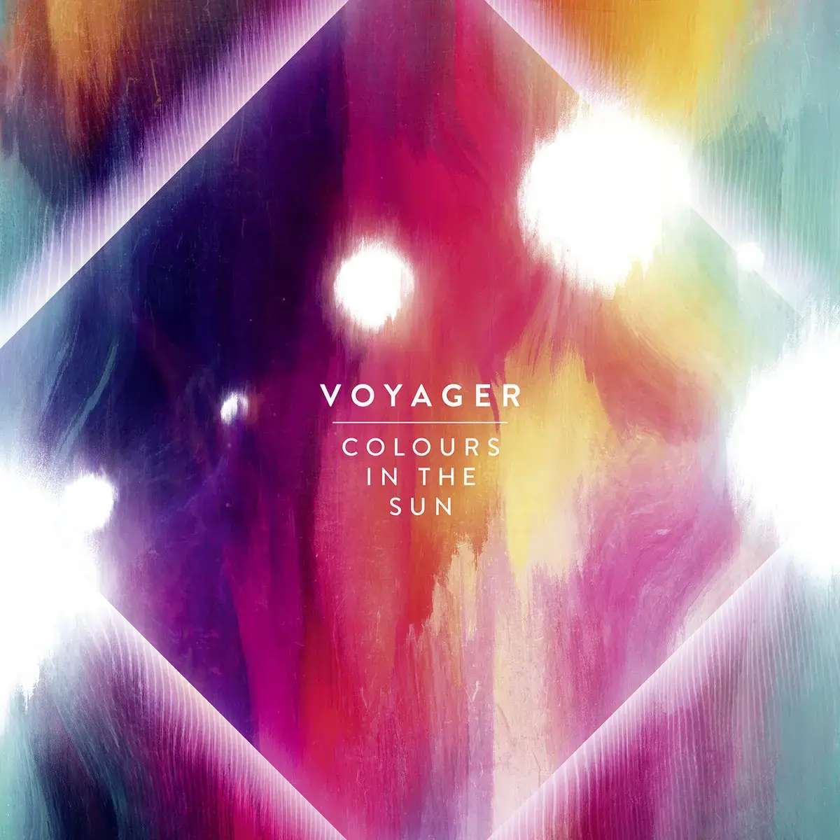 VOYAGER - Colours In The Sun · TRANSPARENT GREEN/WHITE MARBLED LP (Progressive Metal/Progressive Rock Vinyl) · Bild 1