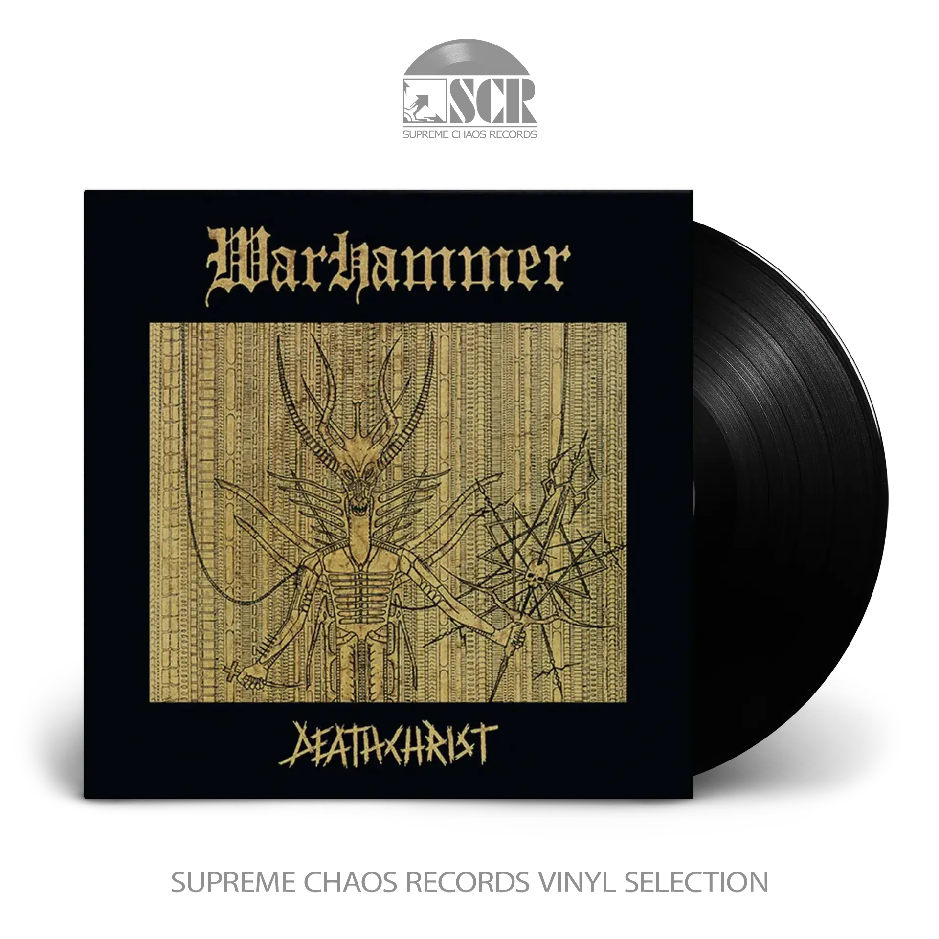 WARHAMMER - Deathchrist · BLACK LP (Doom Metal/Death Metal/Thrash Metal Vinyl)