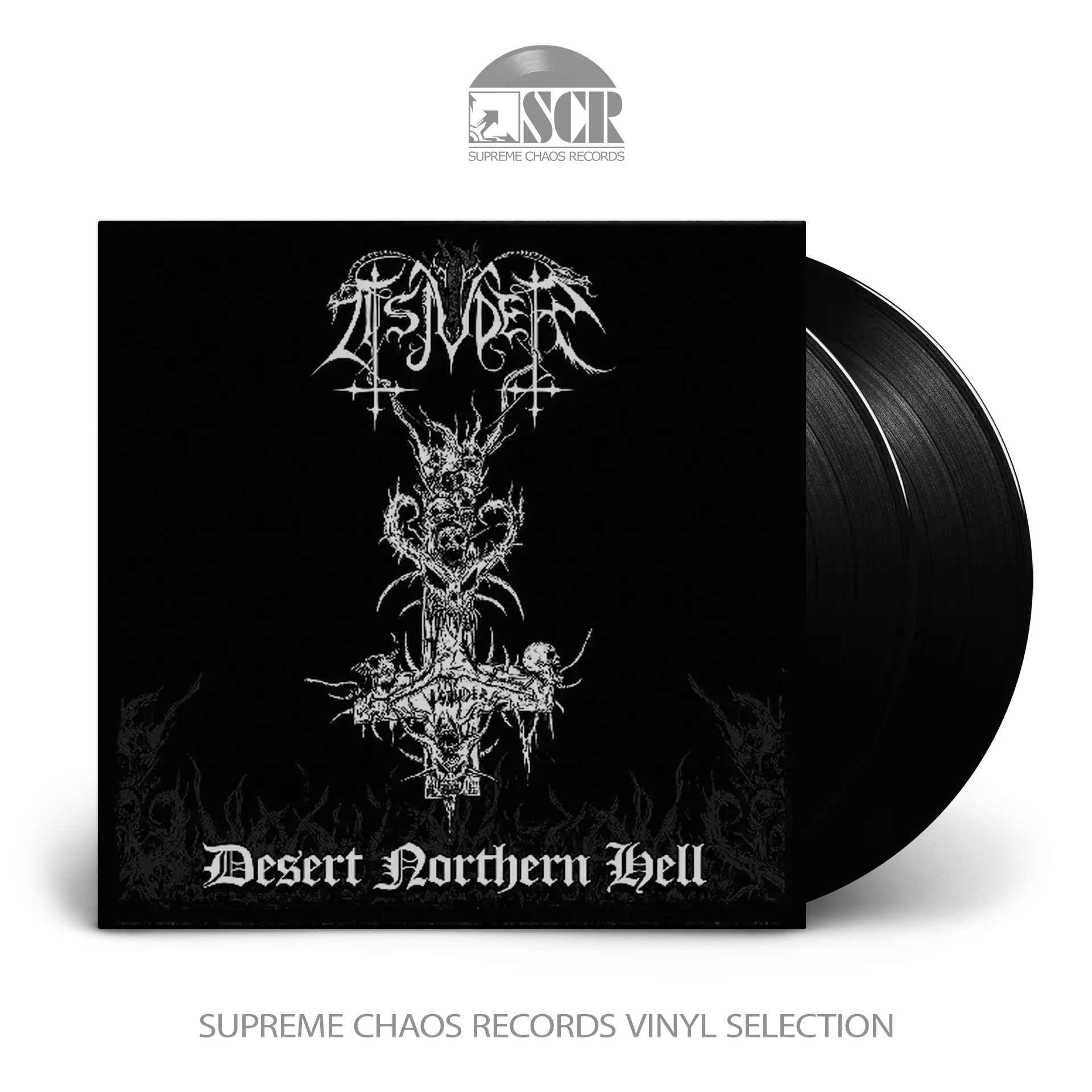 TSJUDER - Desert Northern Hell · BLACK 2LP (Black Metal Vinyl)