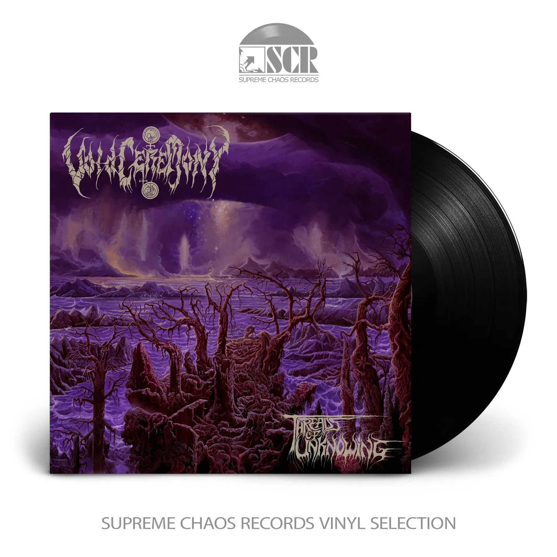 VOIDCEREMONY · Threads Of Unknowing | BLACK LP (Death Metal Vinyl)