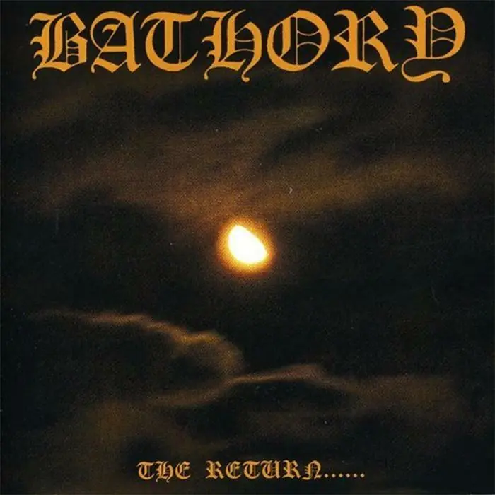 BATHORY - The Return · BLACK LP (Black Metal Vinyl) · Bild 1
