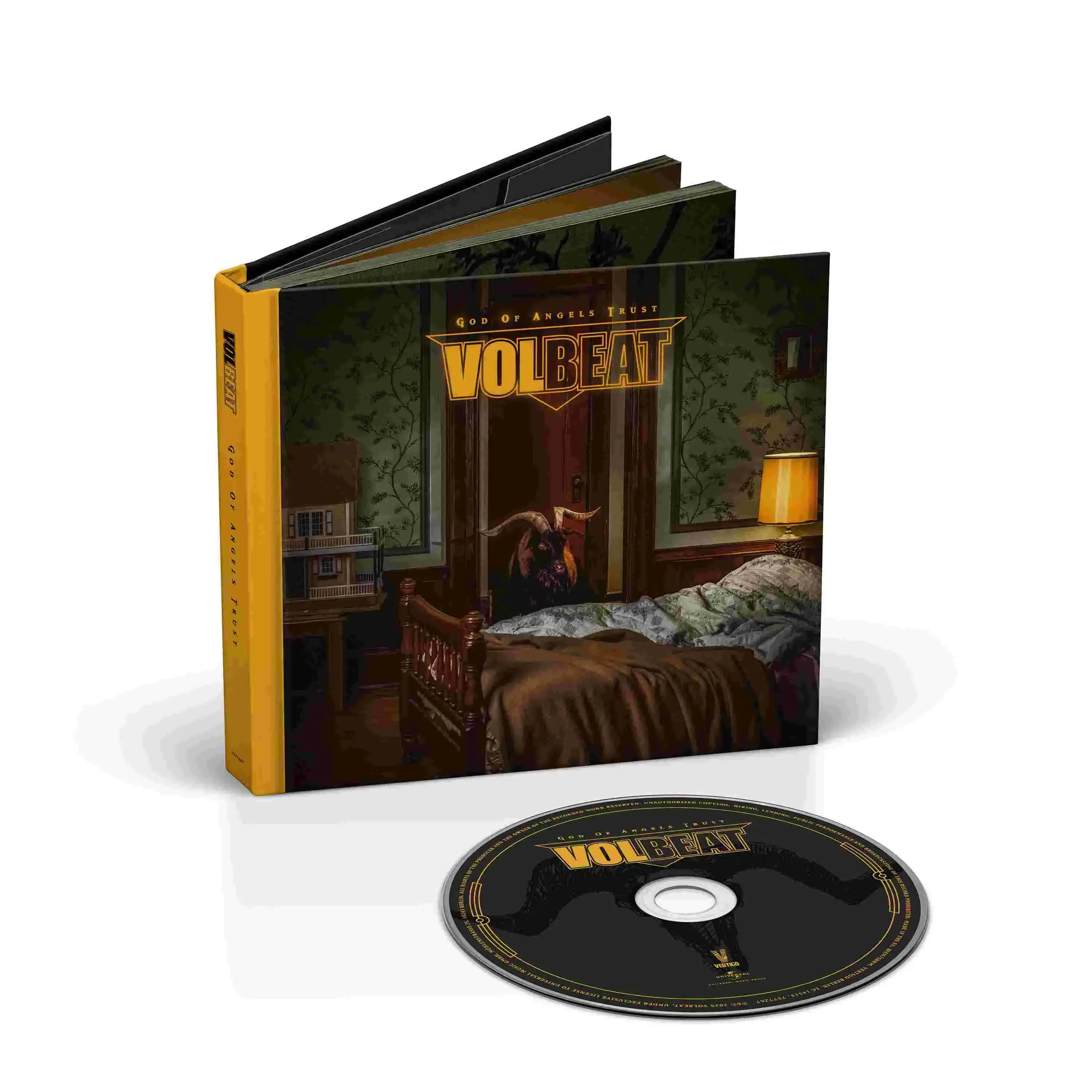 VOLBEAT · God Of Angels Trust | DIGIBOOK CD (Hardrock/Heavy Metal CDs)