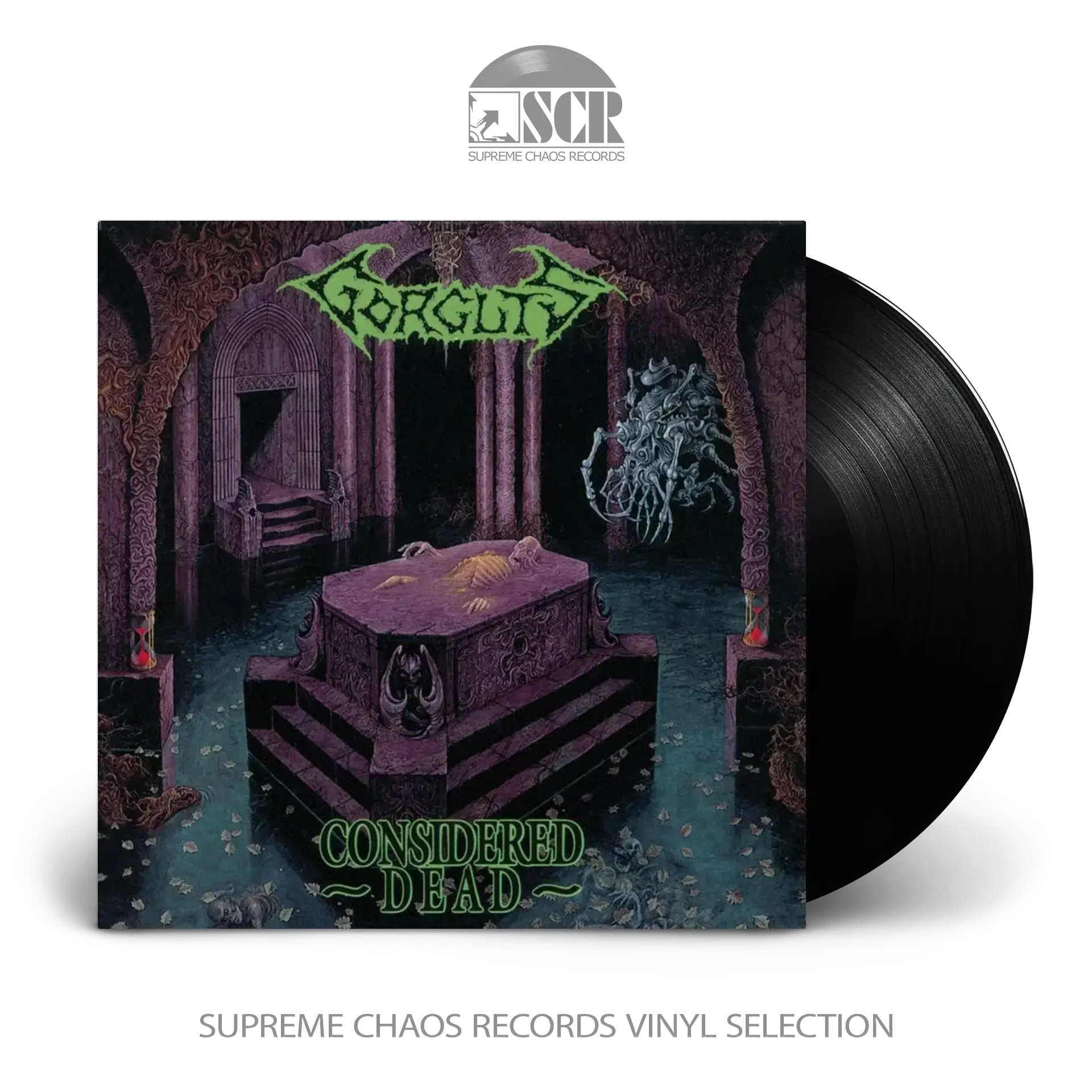 GORGUTS - Considered Dead · BLACK LP (Death Metal Vinyl)
