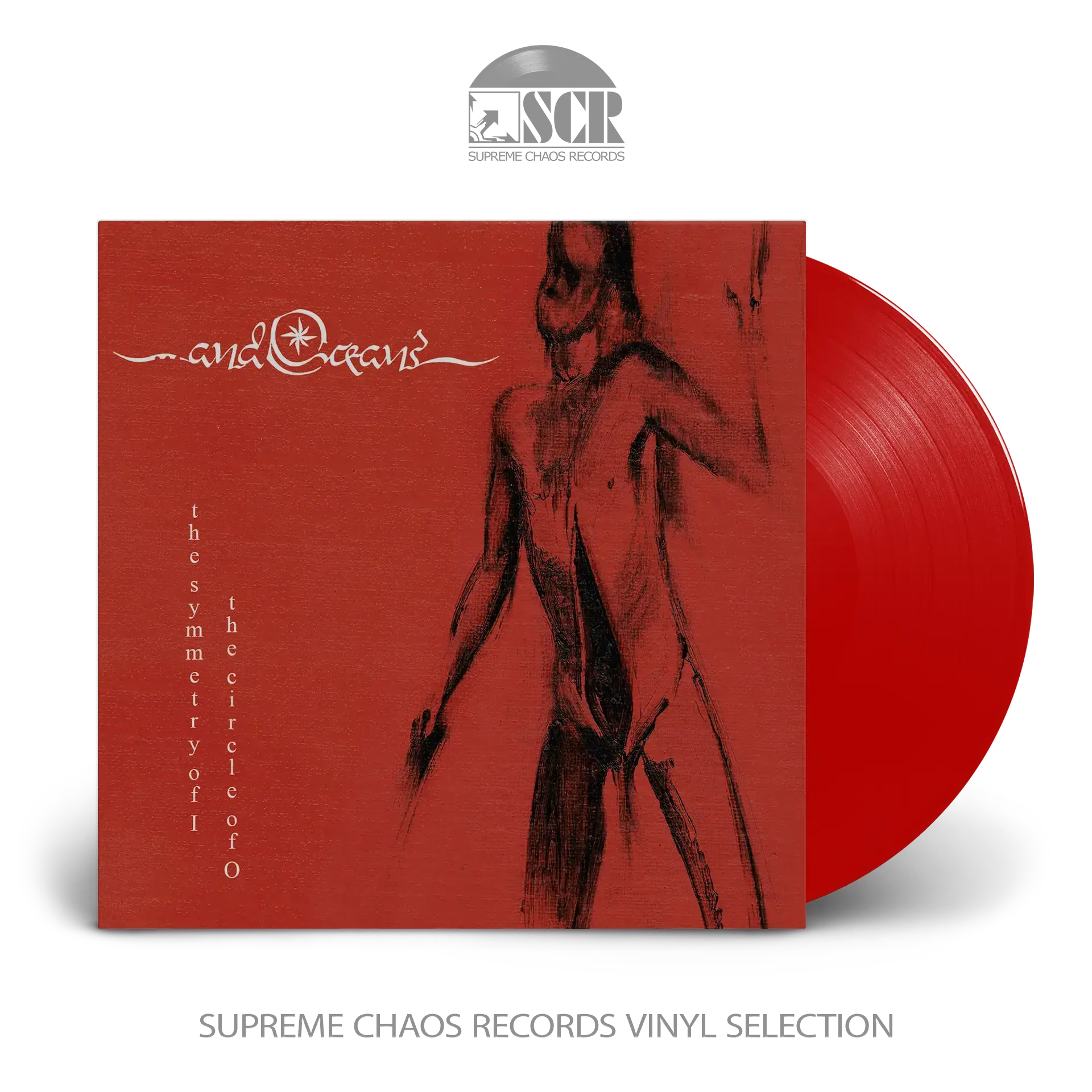 ...AND OCEANS · The Symmetry Of I The Circle Of O | RED LP (Symphonic Black Metal Vinyl)