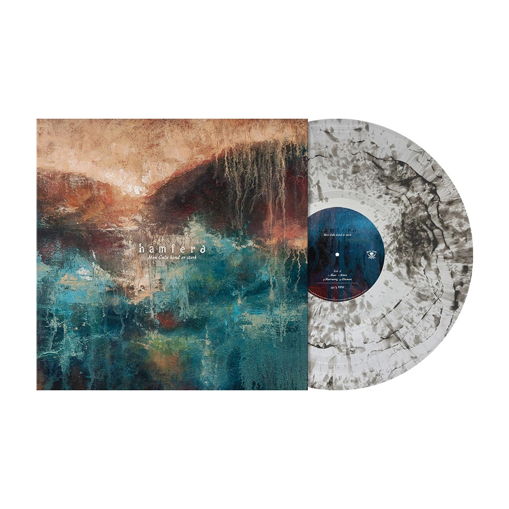 HAMFERD - Men Guðs Hond Er Sterk · CRSTAL CLEAR BLACKDUST LP (Doom Metal Vinyl)