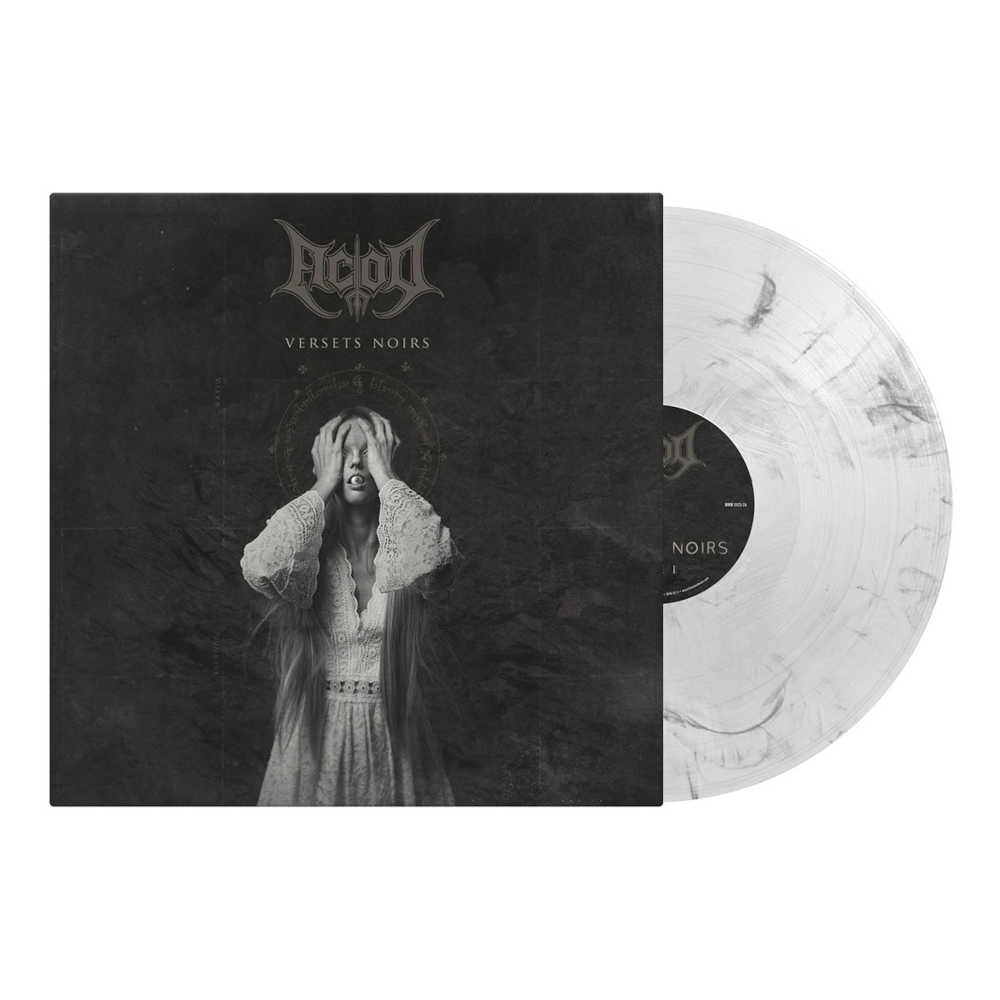 ACOD · Versets Noirs (Alternate Cover) | CLEAR/BLACK MARBLED LP (Black Metal Vinyl)