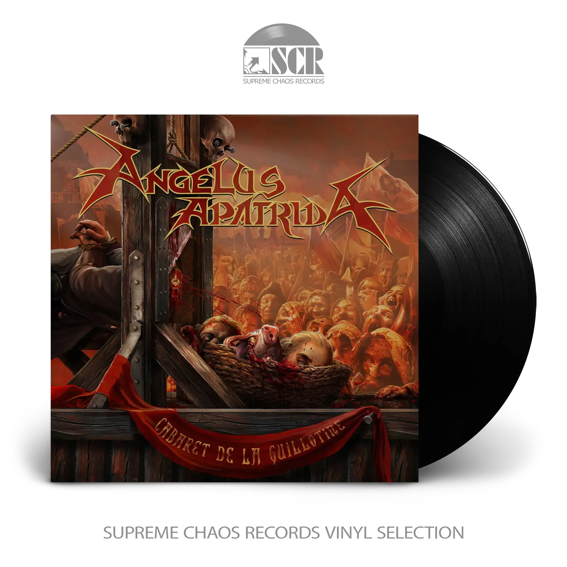 ANGELUS APATRIDA · Cabaret De La Guillotine (B-Stock) | BLACK LP (Thrash Metal Vinyl)