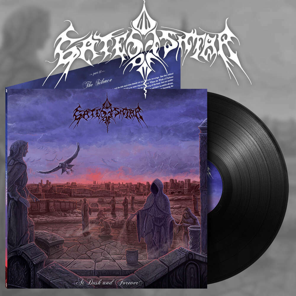 GATES OF ISHTAR - At Dusk And Forever · BLACK LP (Death Metal Vinyl)