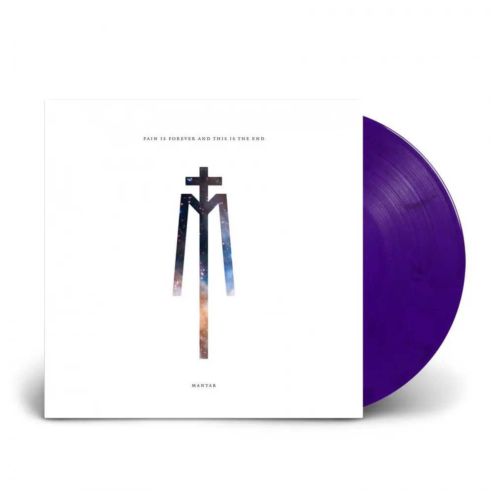 MANTAR - Pain Is Forever And This Is The End · VIOLET LP MANTAR - Pain Is Forever And This Is The End · VIOLET LP (Death Metal Vinyl)