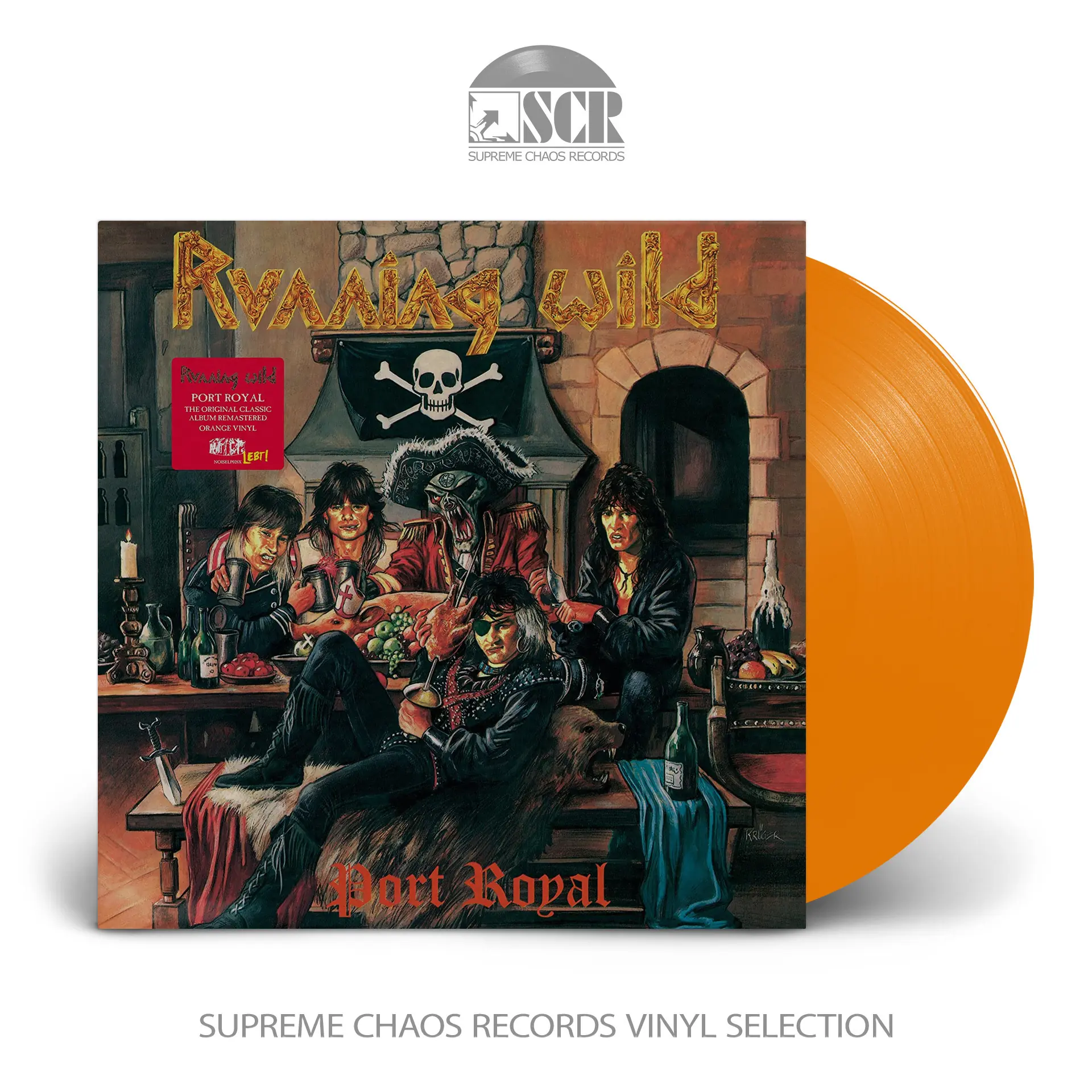 RUNNING WILD · Port Royal | ORANGE LP RUNNING WILD · Port Royal | ORANGE LP (Heavy Metal Vinyl)