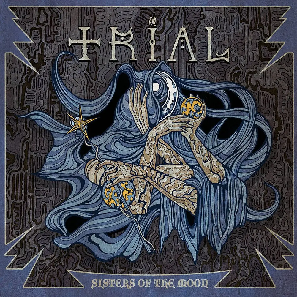 TRIAL · Sisters Of The Moon | GOLD 7" EP · Bild 1 TRIAL · Sisters Of The Moon | GOLD 7" EP (Heavy Metal Vinyl) · Bild 1